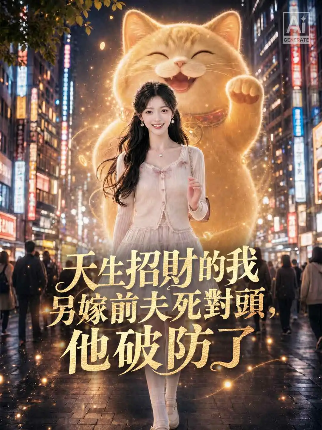 天生招財的我另嫁前夫死對頭，他破防了 short drama poster
