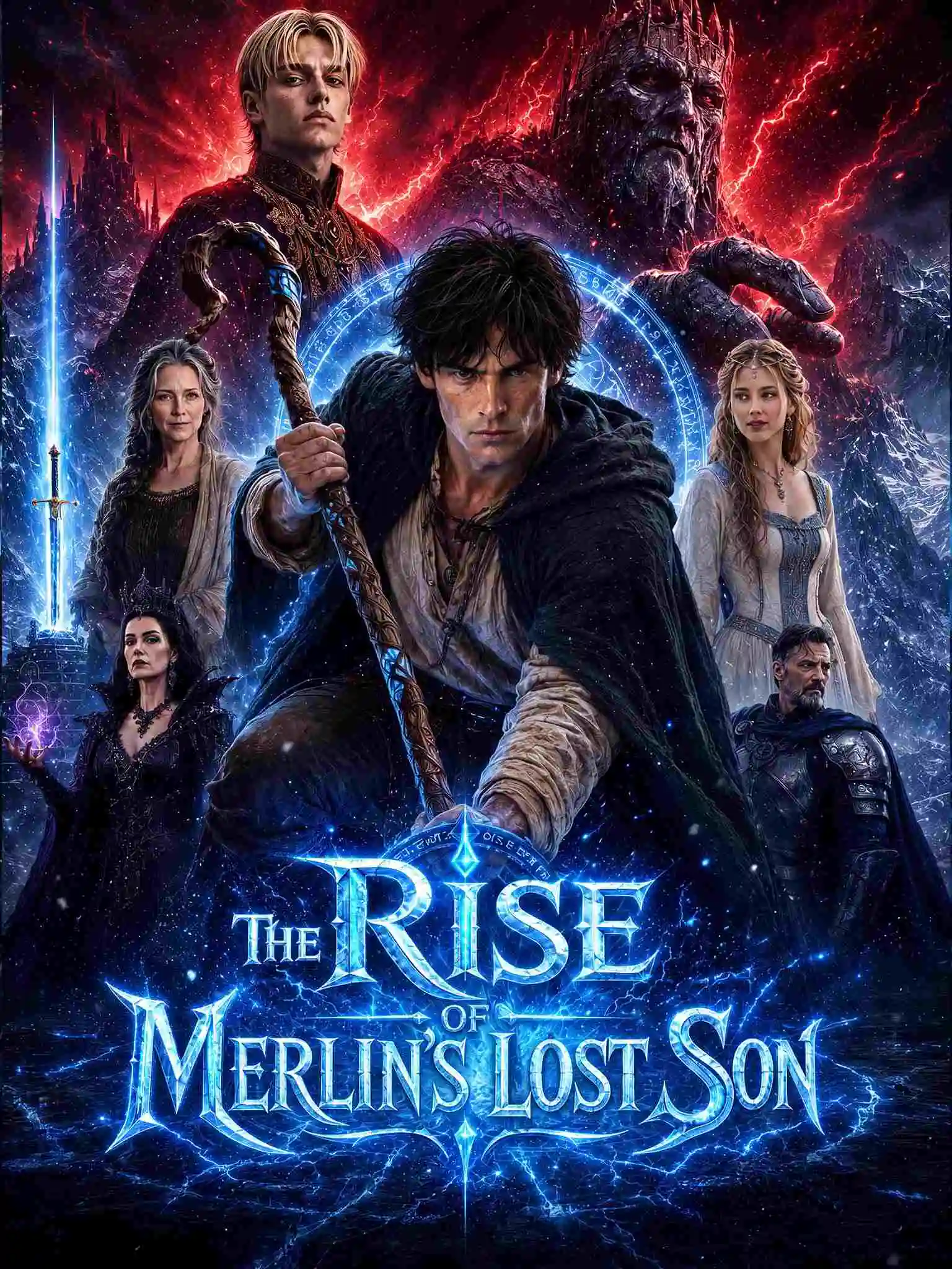 The Rise of Merlin's Lost Son（内部自制） short drama poster
