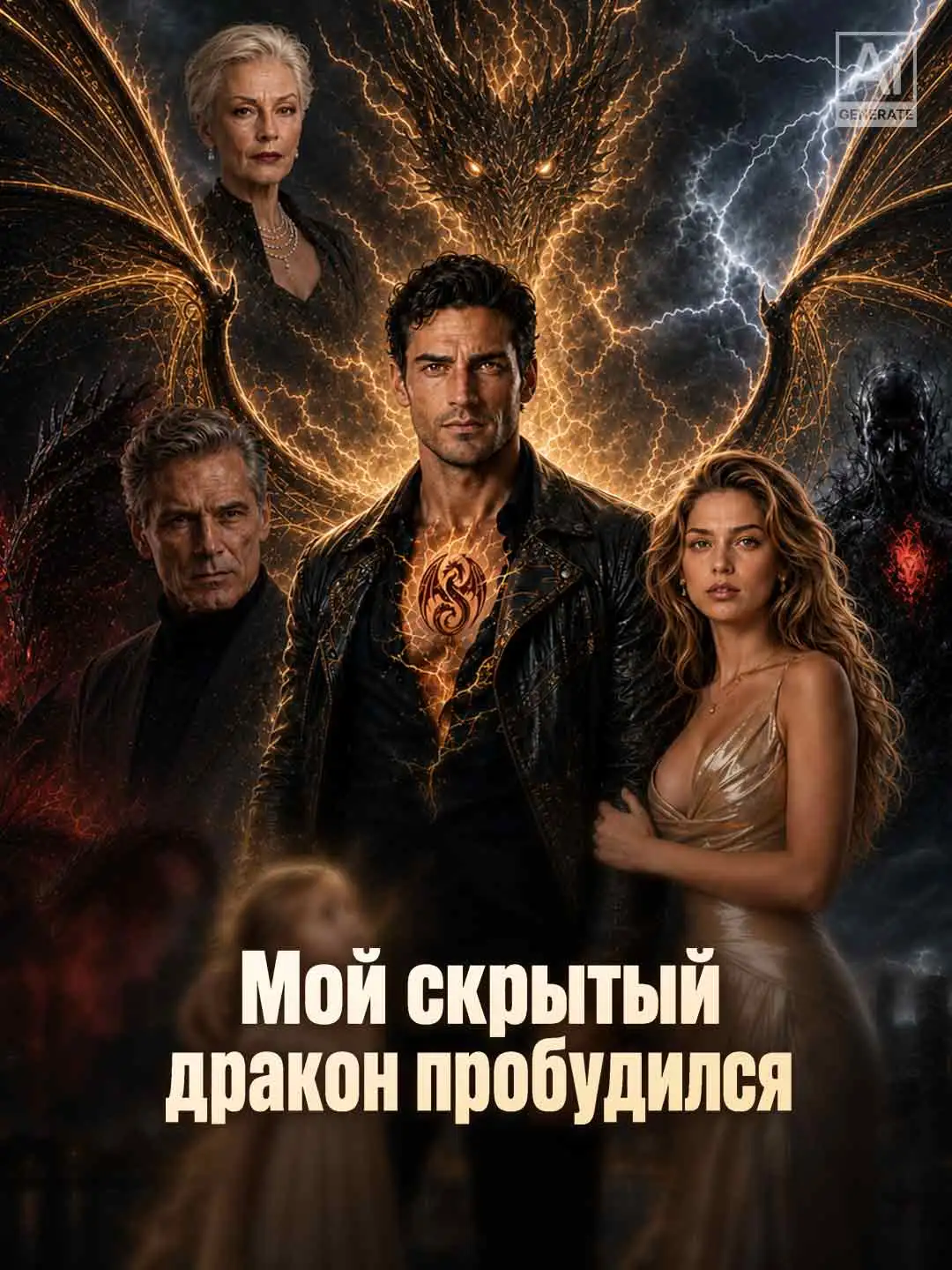 Мой скрытый дракон пробудился short drama poster