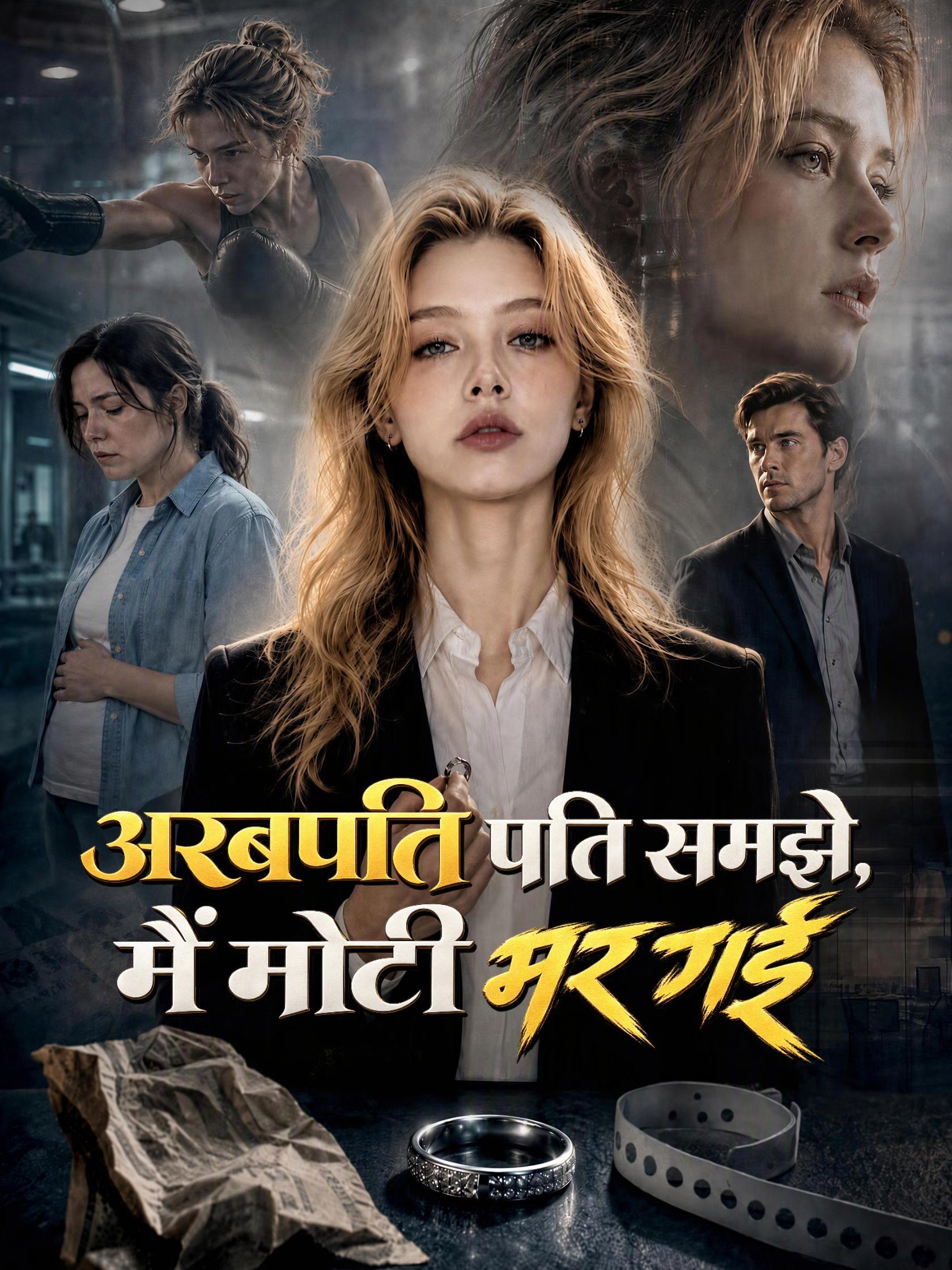अरबपति पति समझे, मैं मोटी मर गई short drama poster