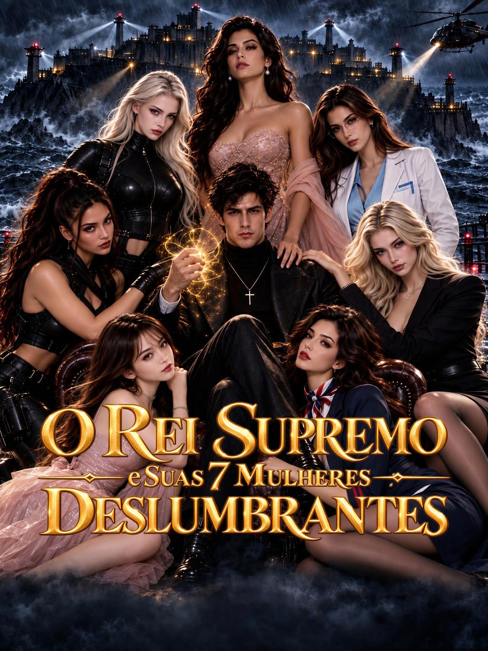 O Rei Supremo e Suas 7 Mulheres Deslumbrantes short drama poster