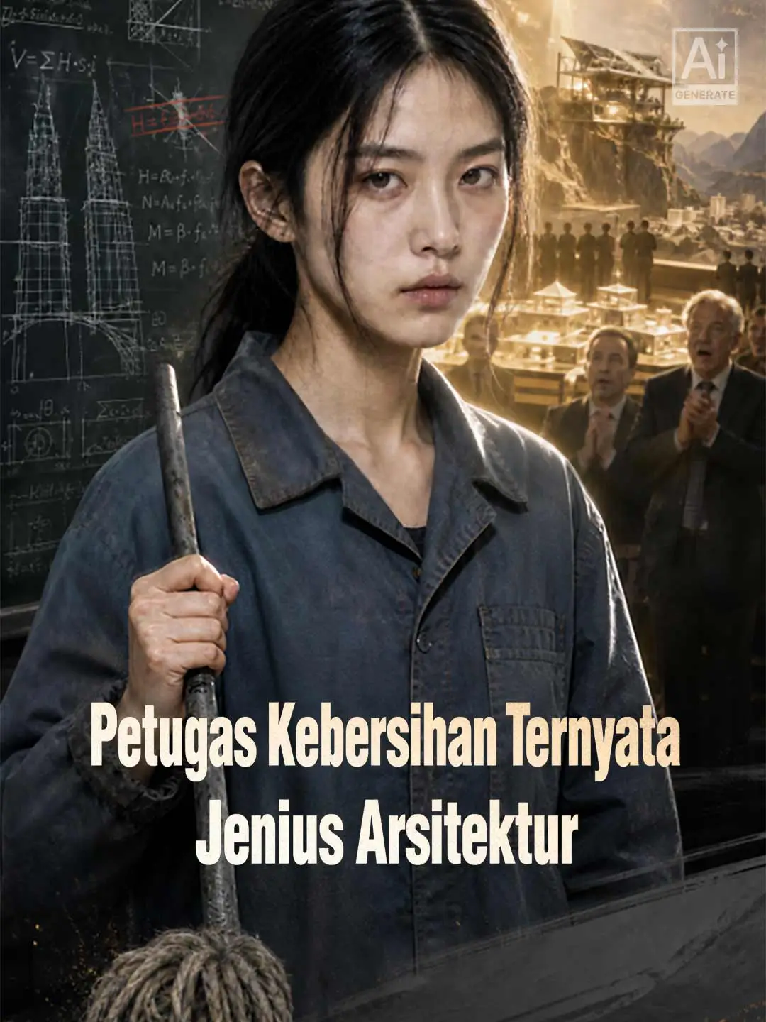 Petugas Kebersihan Ternyata Jenius Arsitektur short drama poster