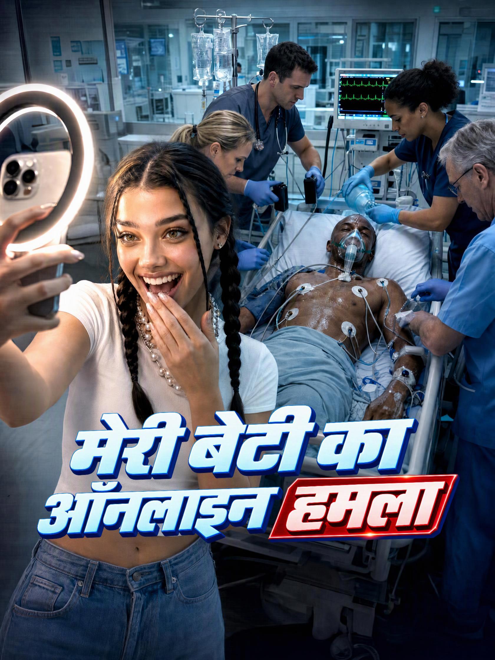 मेरी बेटी का ऑनलाइन हमला short drama poster