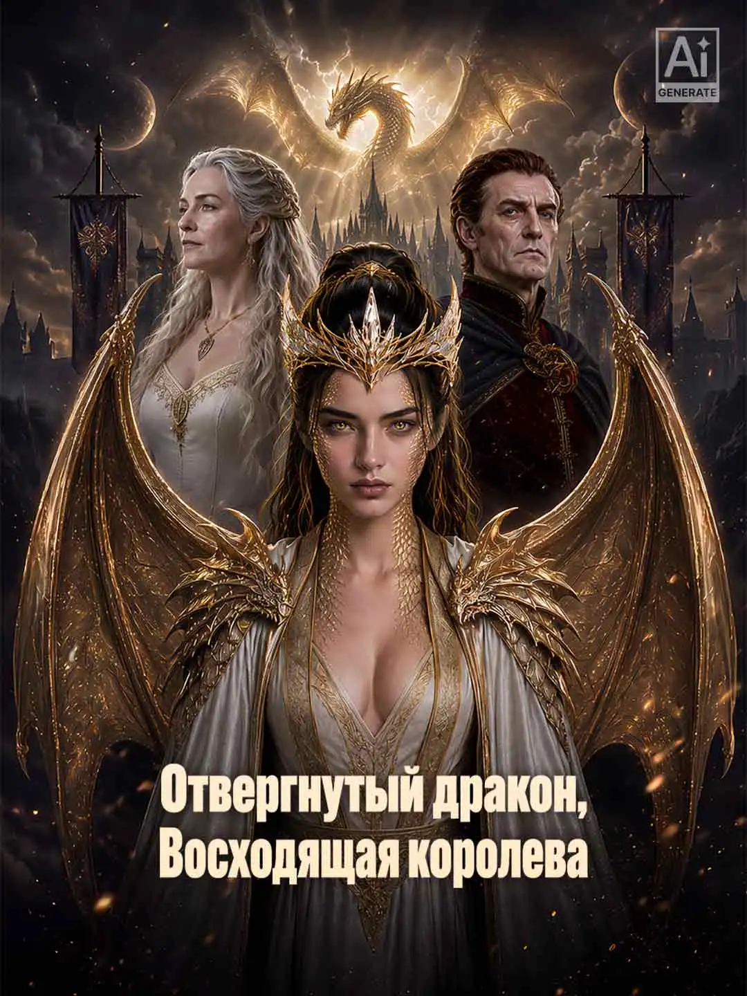 Отвергнутый дракон, Восходящая королева short drama poster