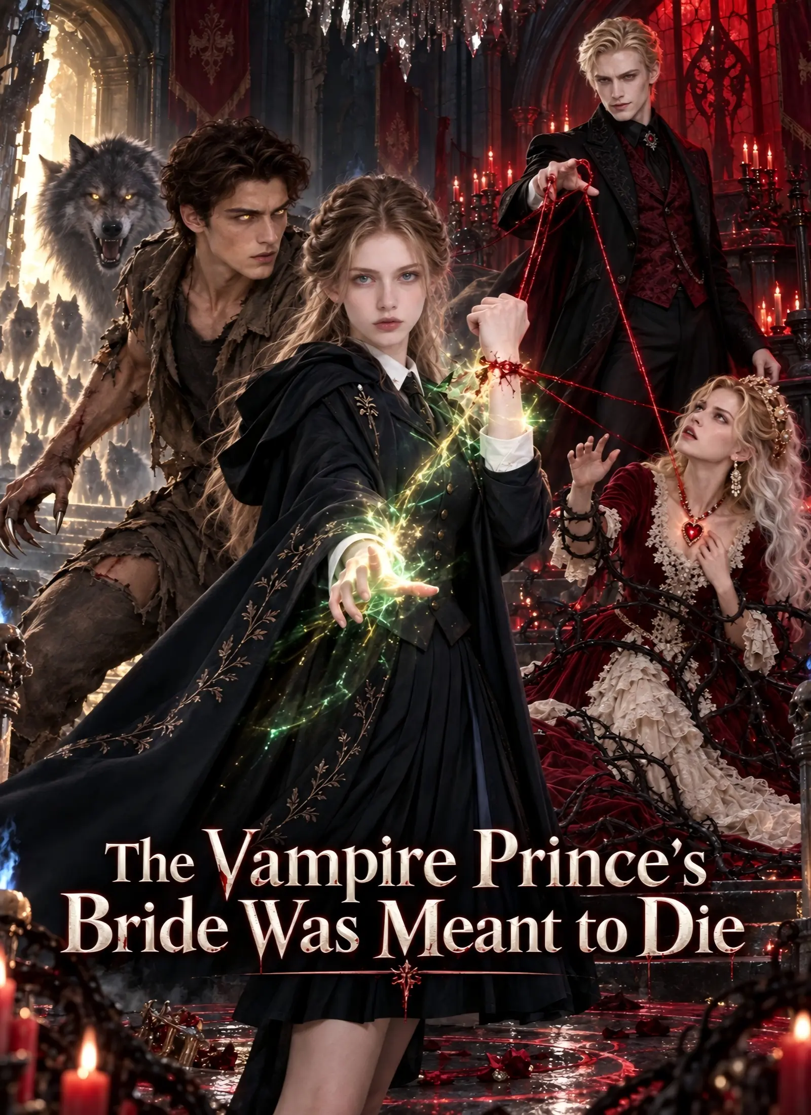 The Vampire Prince's Bride Was Meant to Die short drama poster