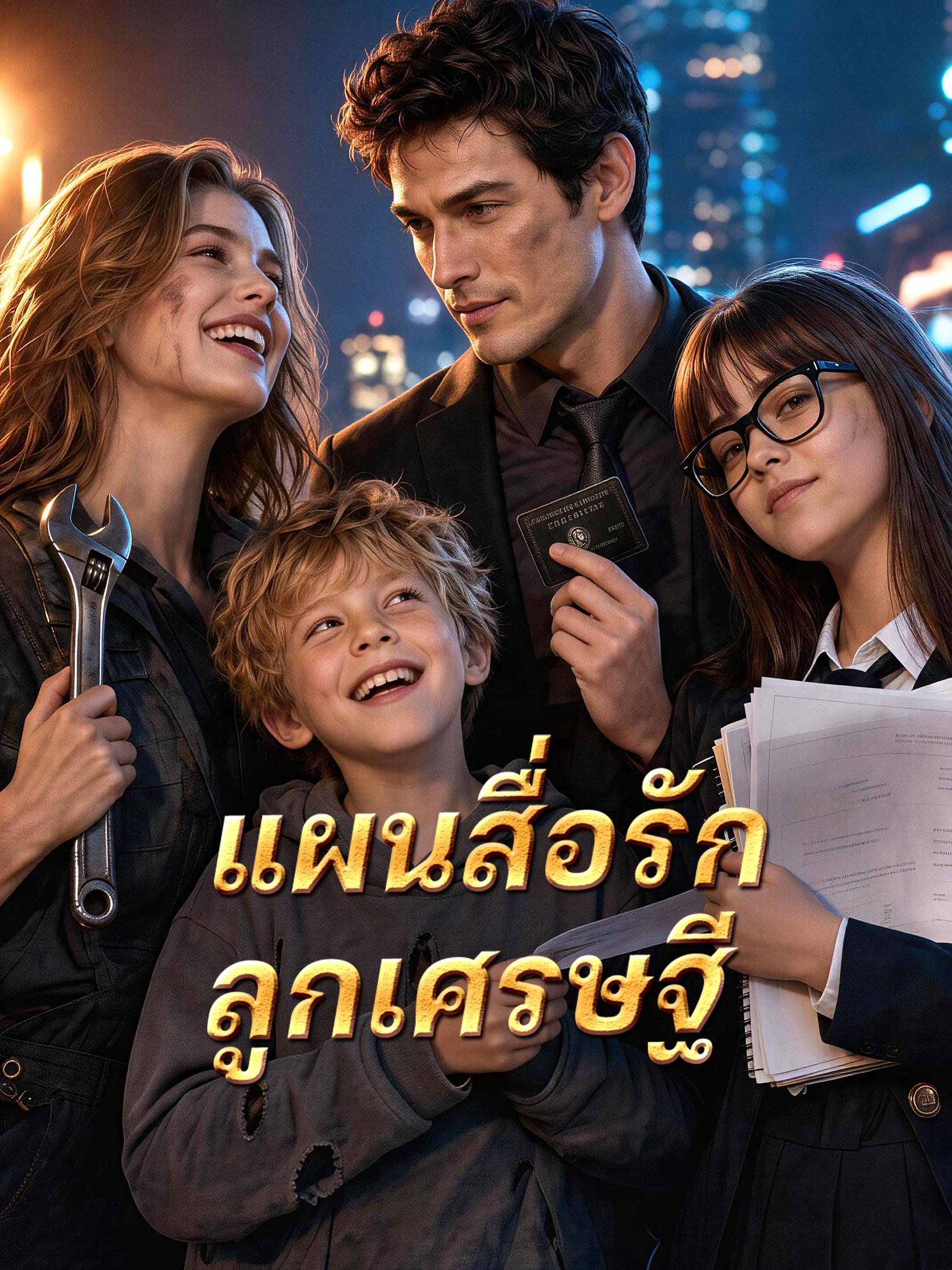 แผนสื่อรักลูกเศรษฐี short drama poster