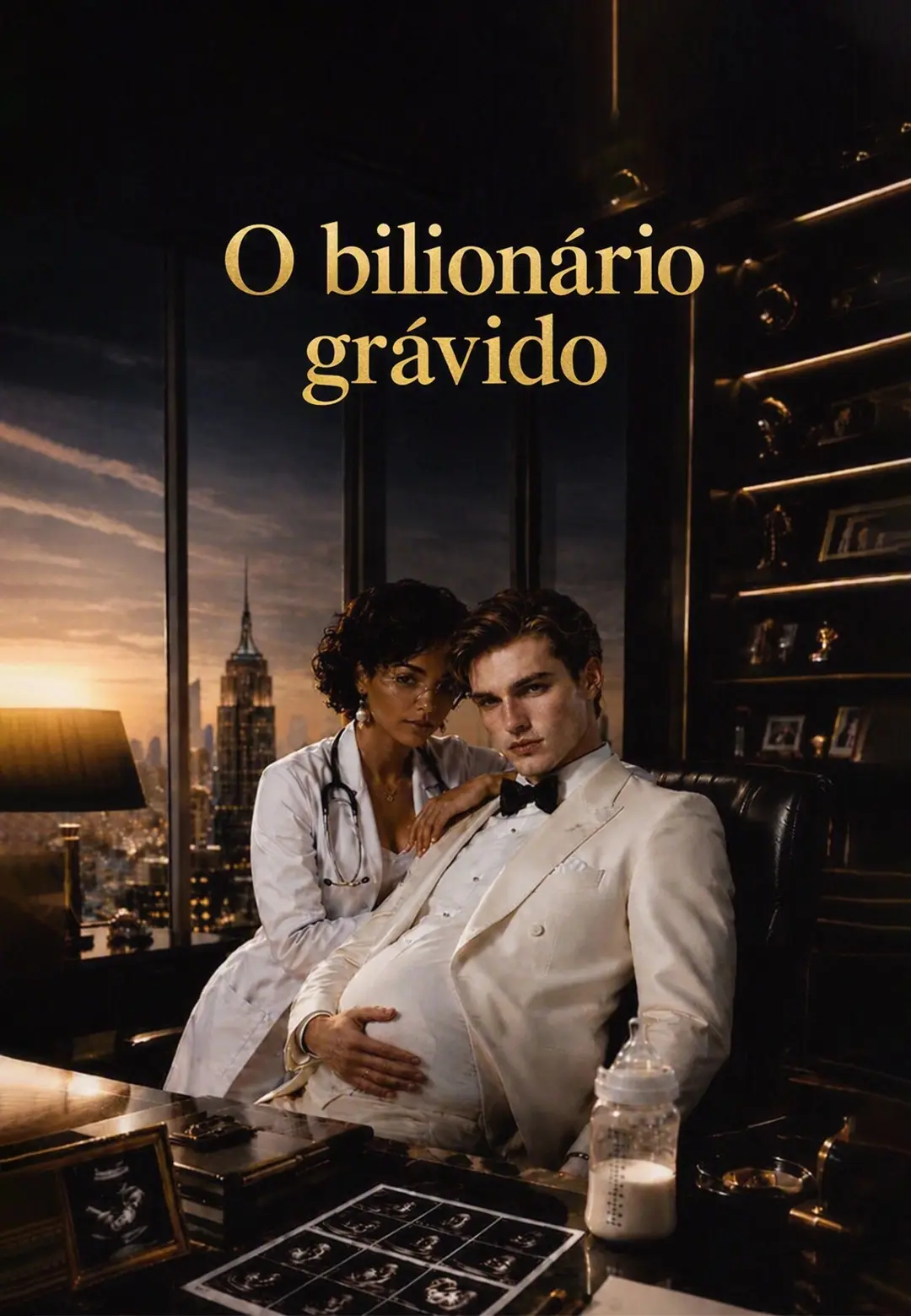 O bilionário grávido short drama poster