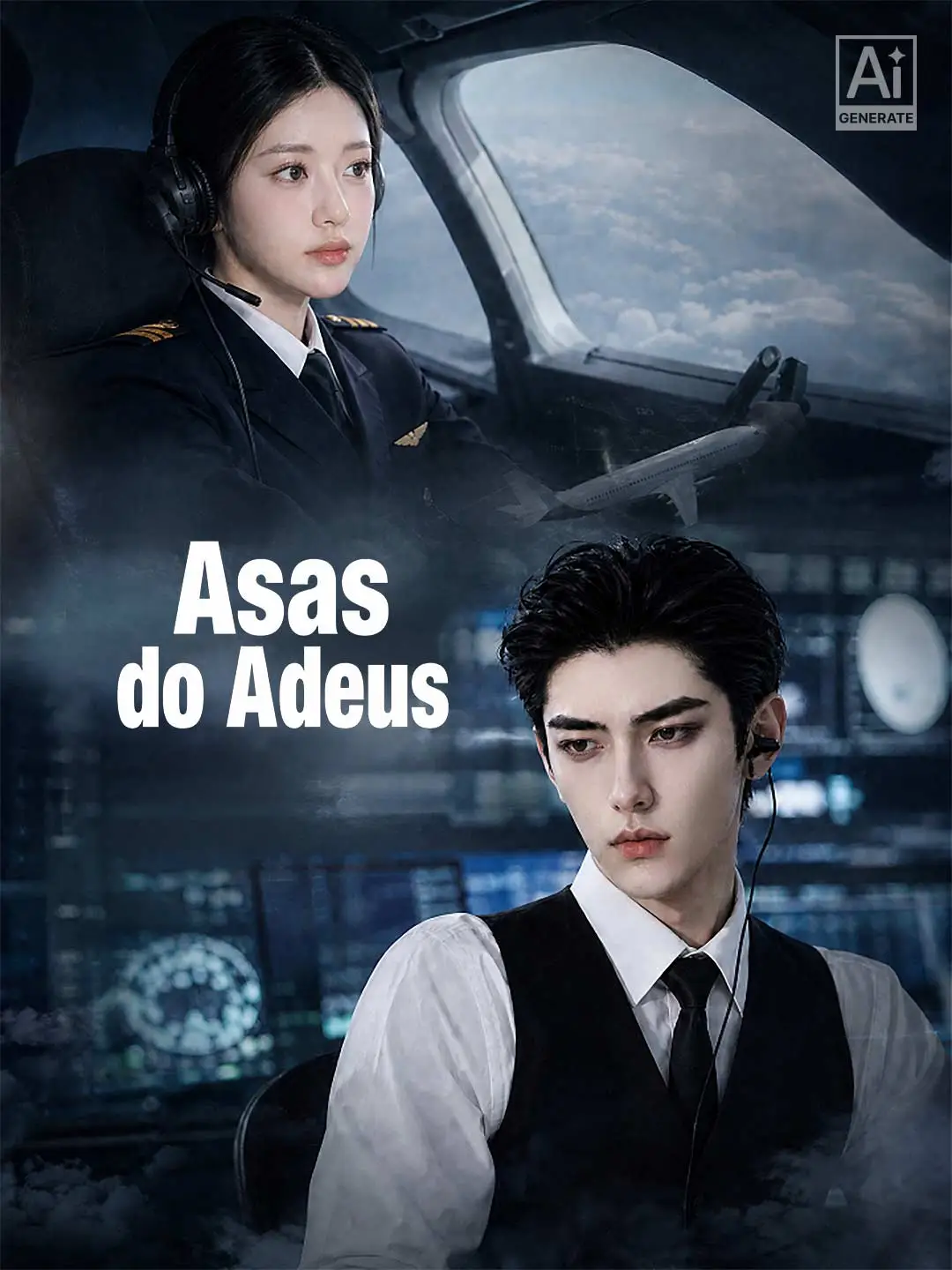 Asas do Adeus short drama poster