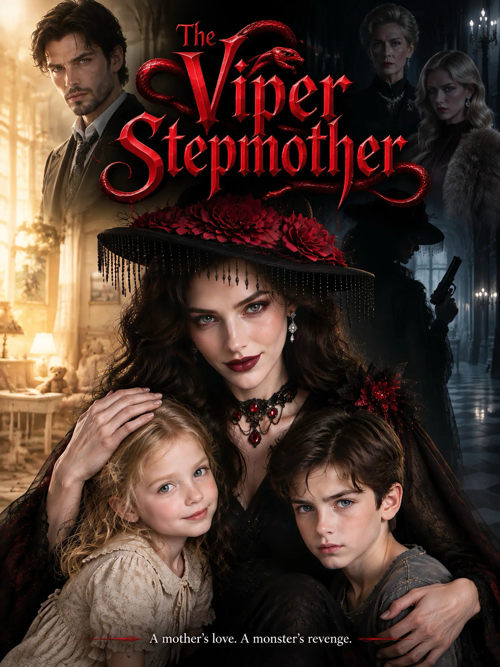 The Viper Stepmother short drama poster