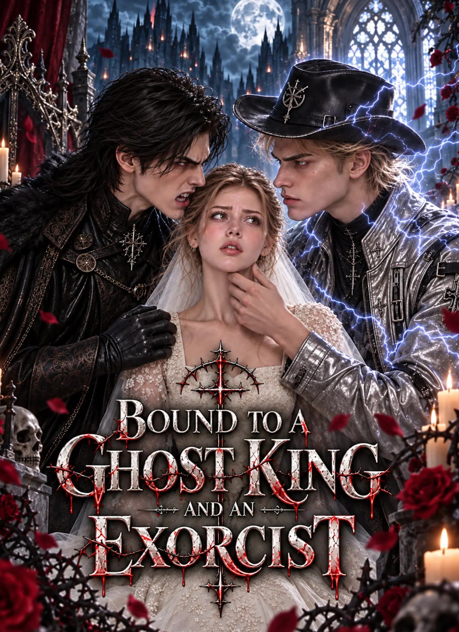 BOUND TO A GHOST KING AND AN EXORCIST short drama poster
