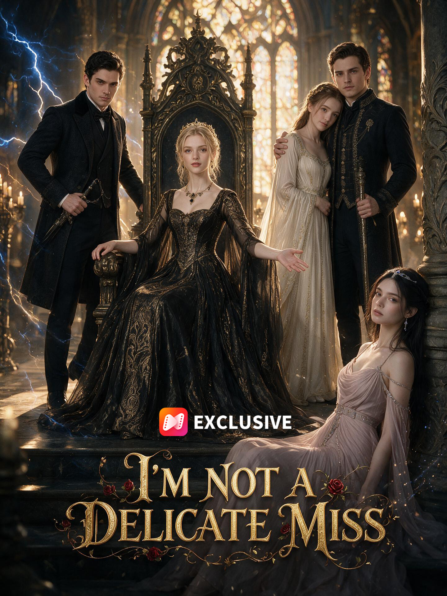 I'M NOT A DELICATE MISS short drama poster