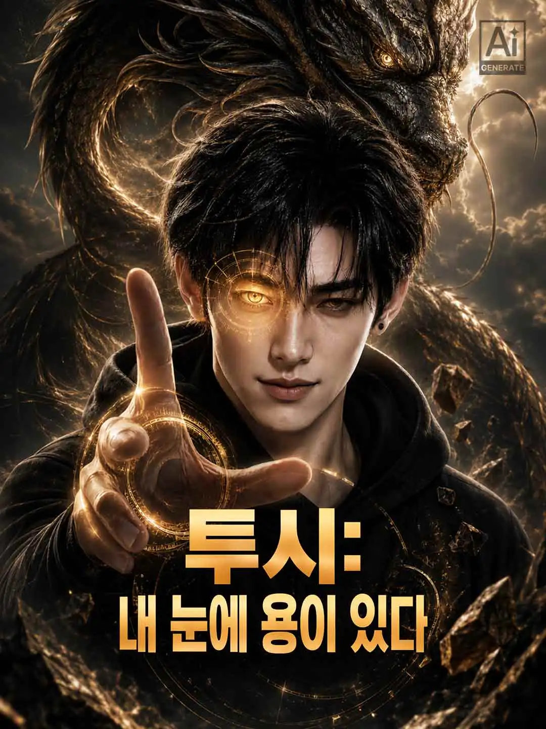투시: 내 눈에 용이 있다 short drama poster