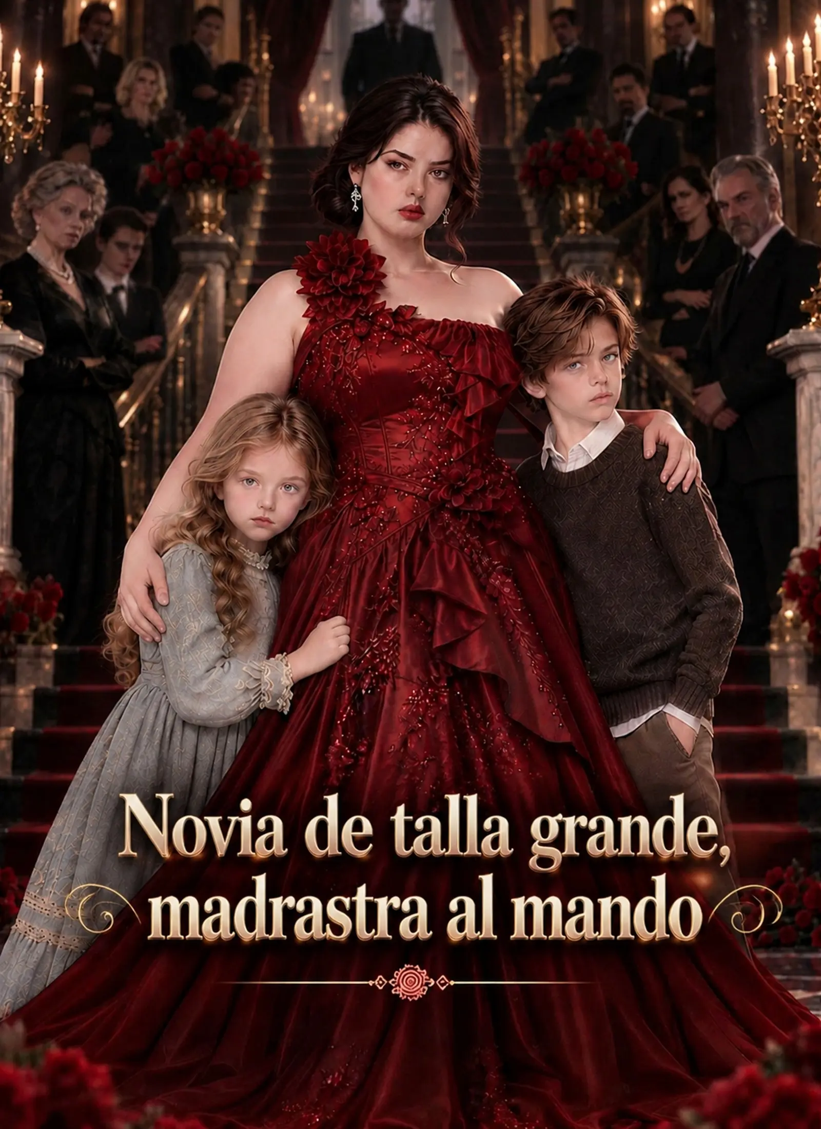Novia de talla grande, madrastra al mando short drama poster