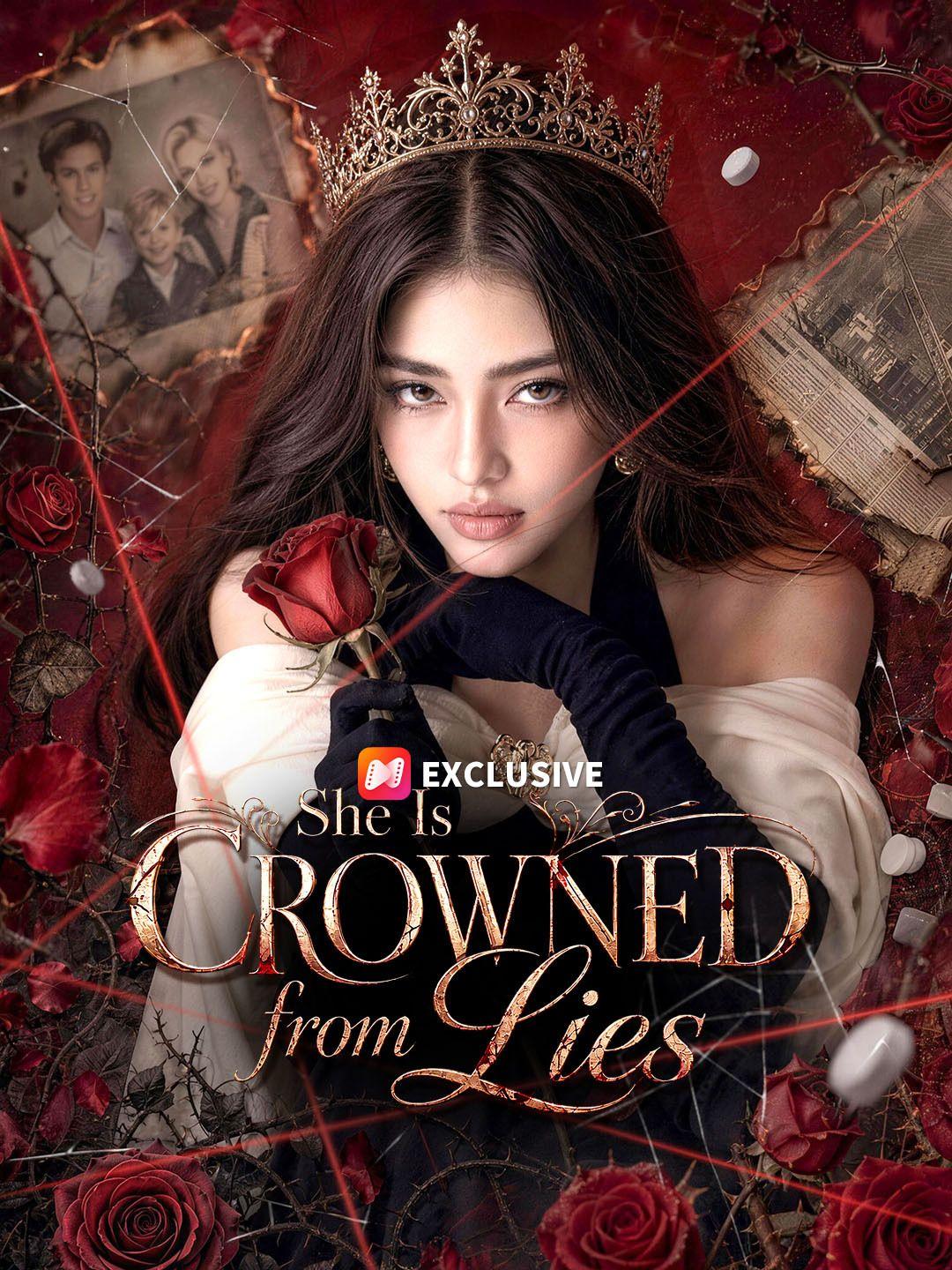 She is crowned from lies short drama poster