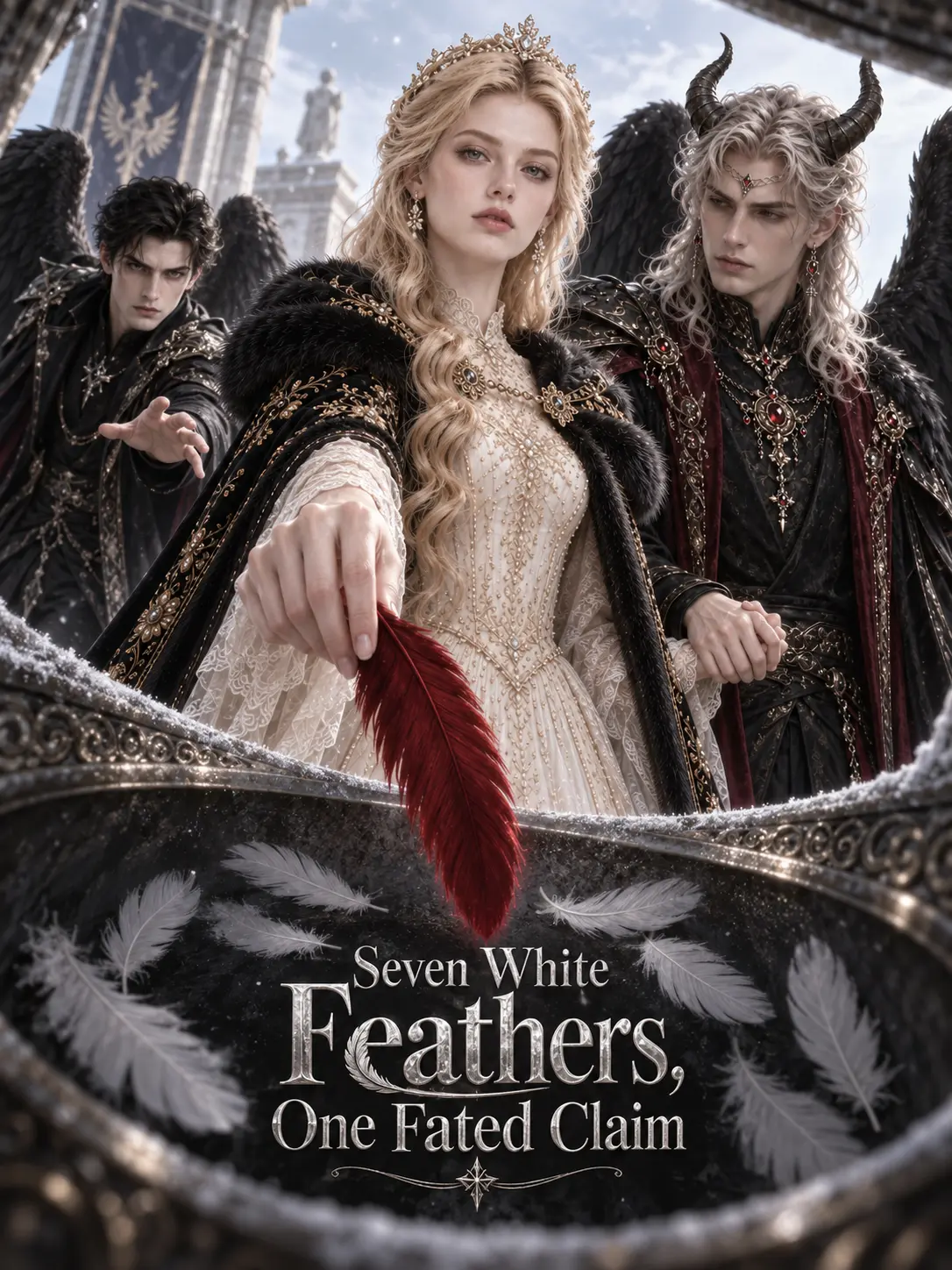 Seven White Feathers, One Fated Claim short drama poster