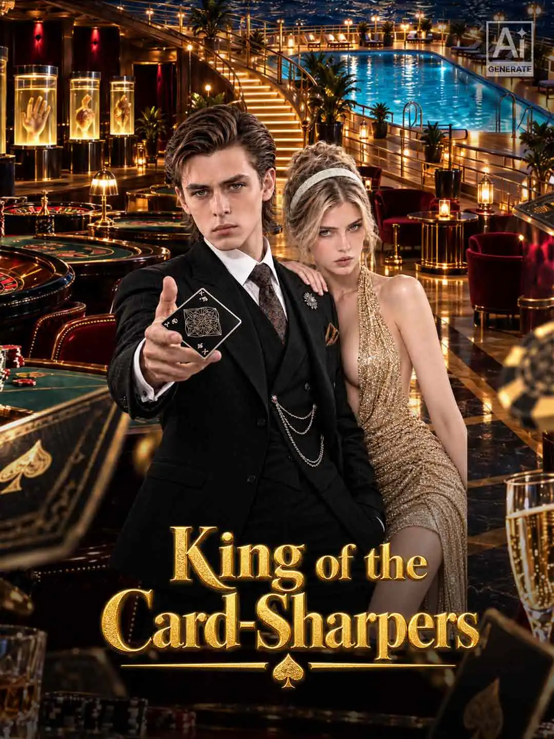 King of the Card‑Sharpers short drama poster