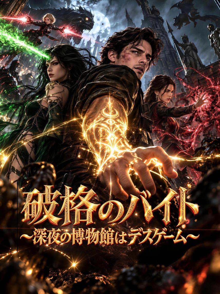 破格のバイト～深夜の博物館はデスゲーム～ short drama poster