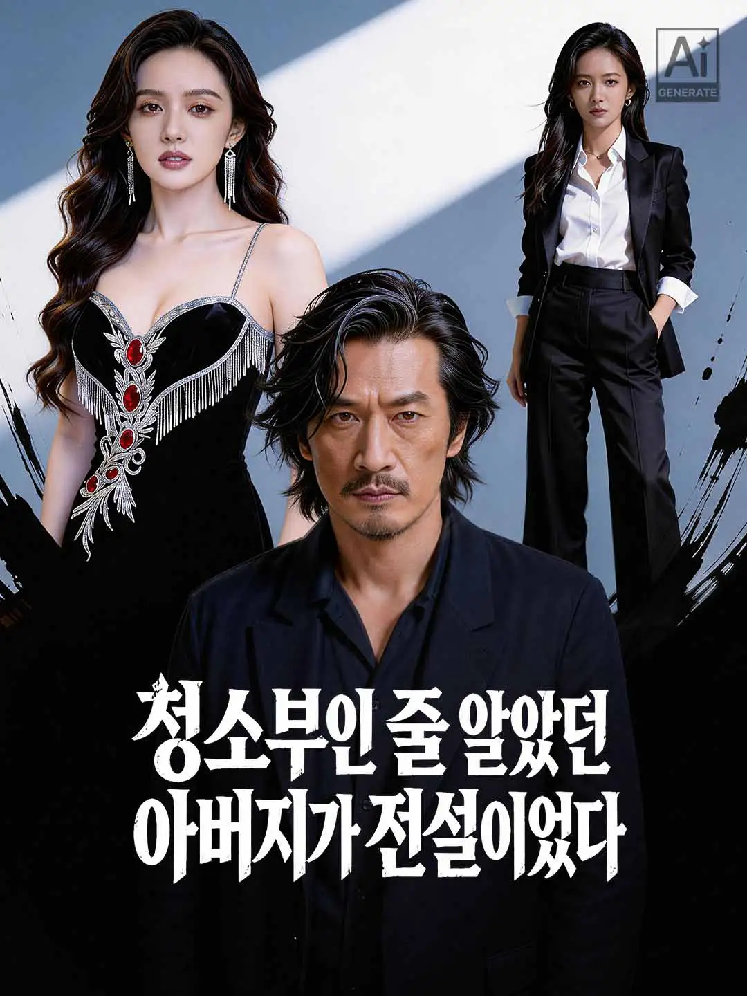 청소부인 줄 알았던 아버지가 전설이었다 short drama poster
