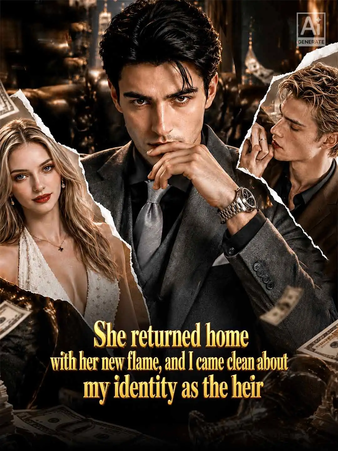 She Returned Home with Her New Flame, And I Came Clean About My Identity as the Heir short drama poster