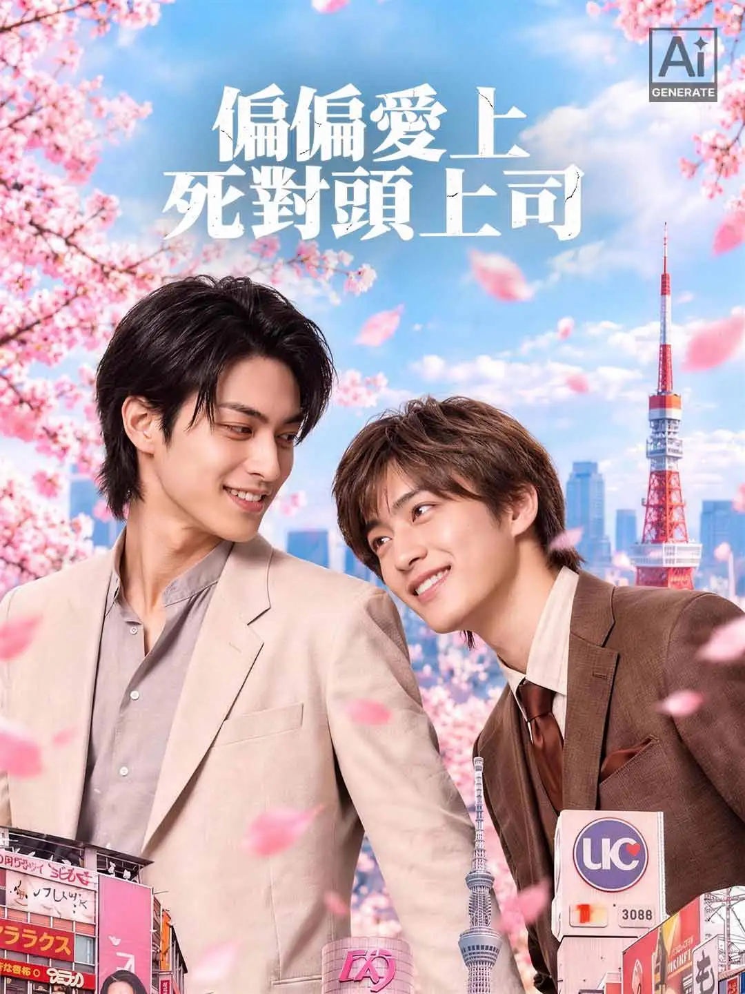 偏偏愛上死對頭上司 short drama poster