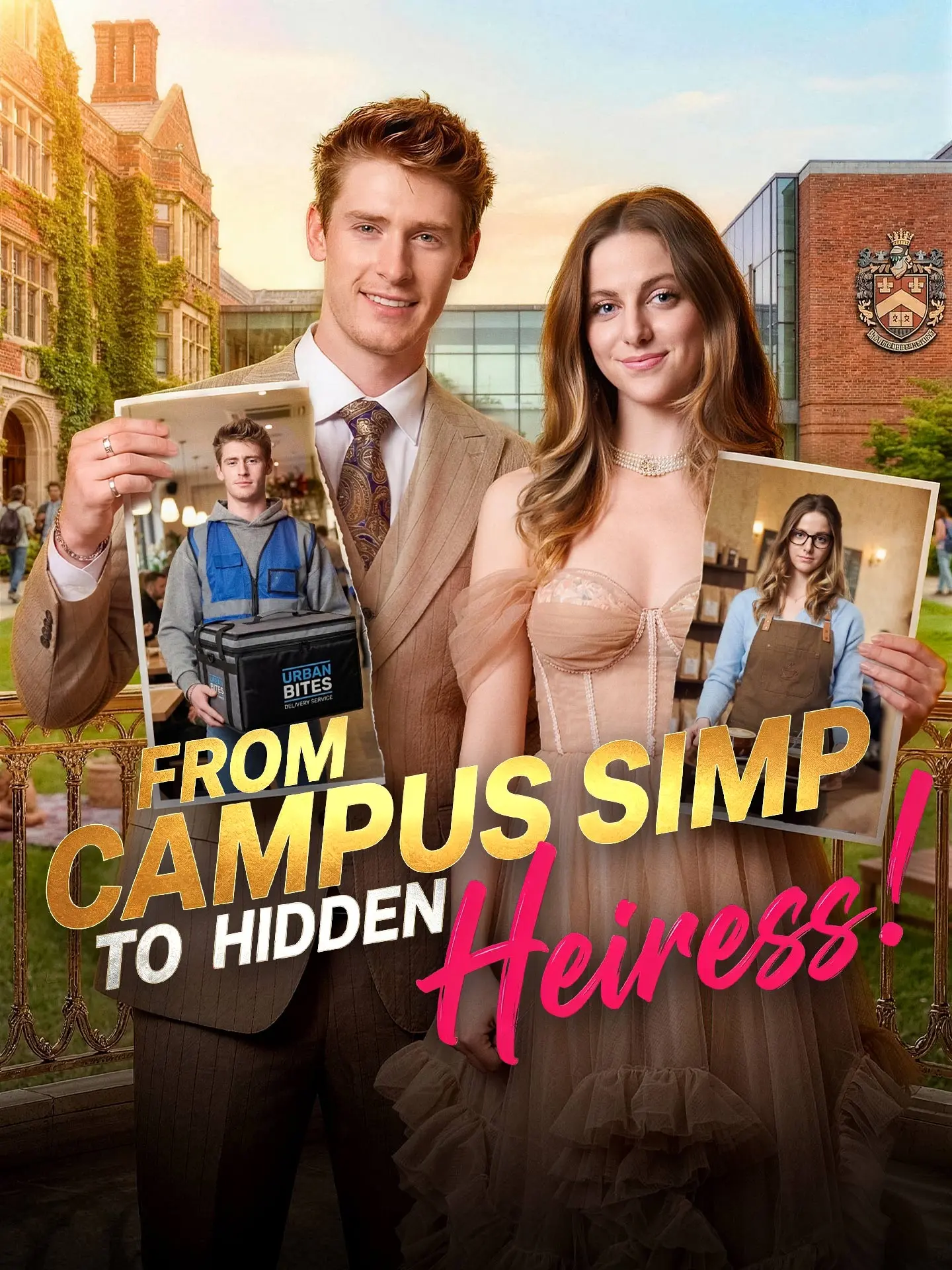 From Campus Simp to Hidden Heiress short drama poster