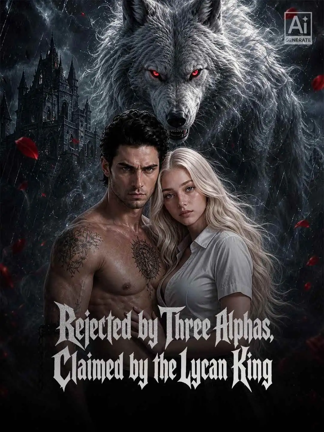 Rejected by Three Alphas, Claimed by the Lycan King short drama poster