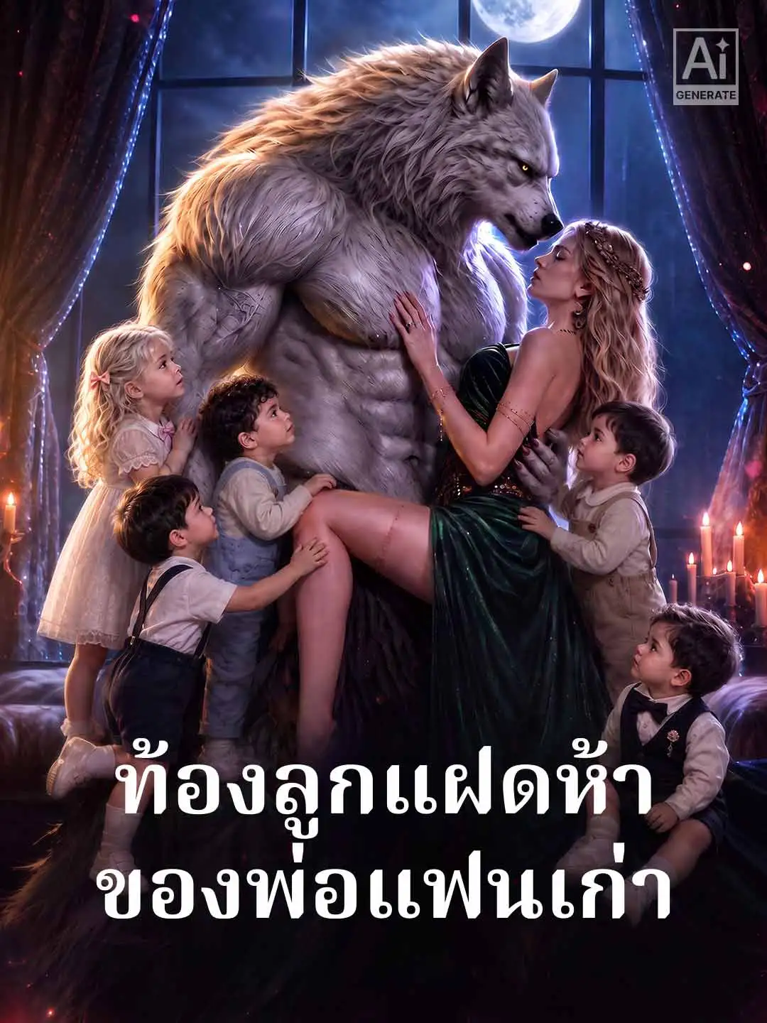 ท้องลูกแฝดห้าของพ่อแฟนเก่า short drama poster