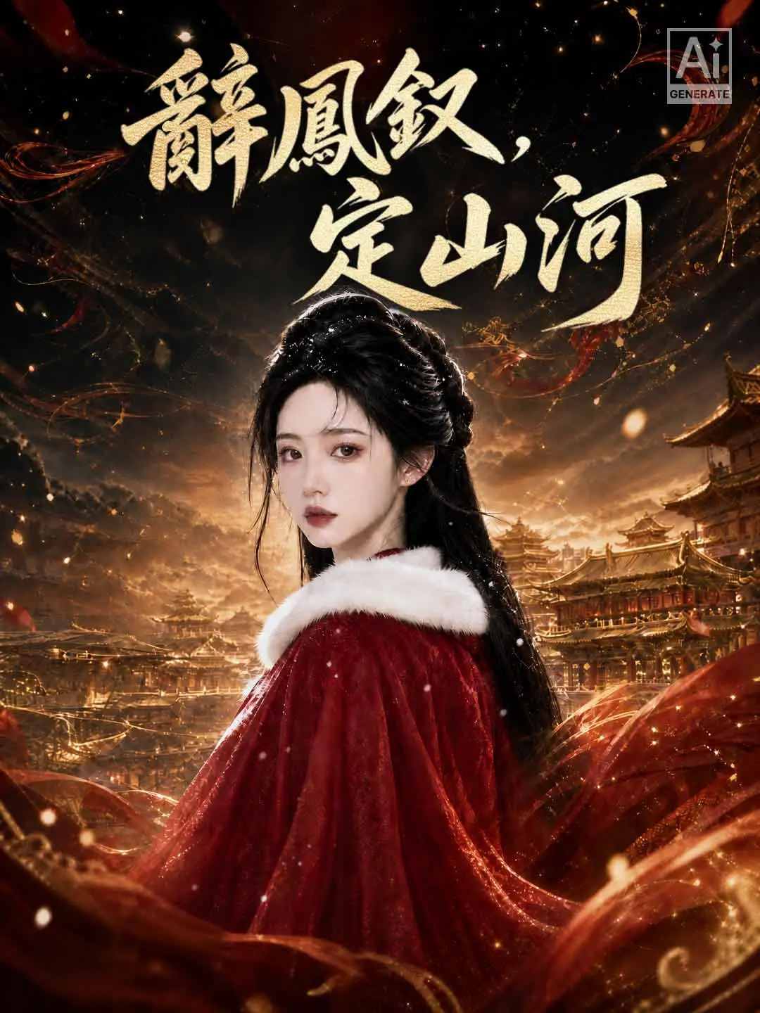 辭鳳釵，定山河 short drama poster