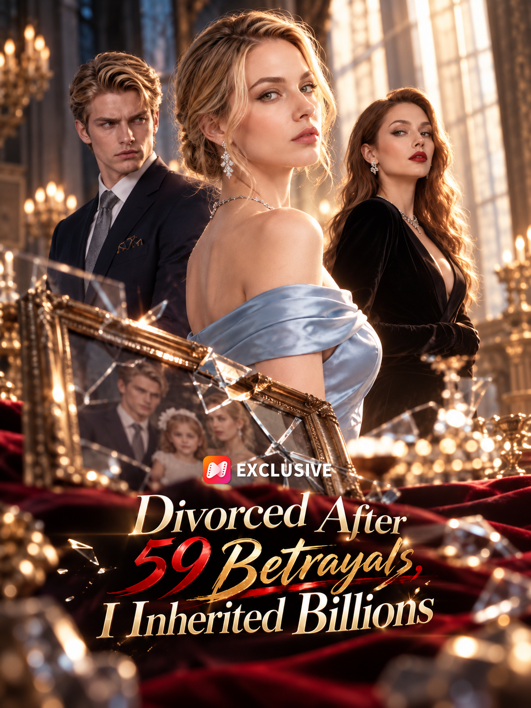 Divorced After 59 Betrayals, I Inherited Billions short drama poster