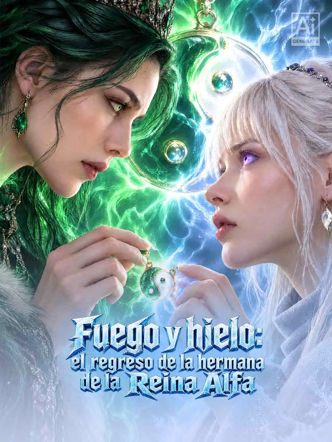 Fuego y hielo: el regreso de la hermana de la Reina Alfa short drama poster