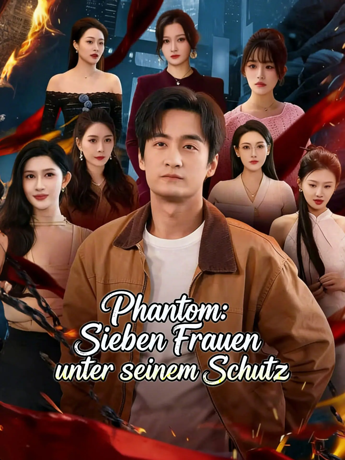 Phantom: Sieben Frauen unter seinem Schutz short drama poster