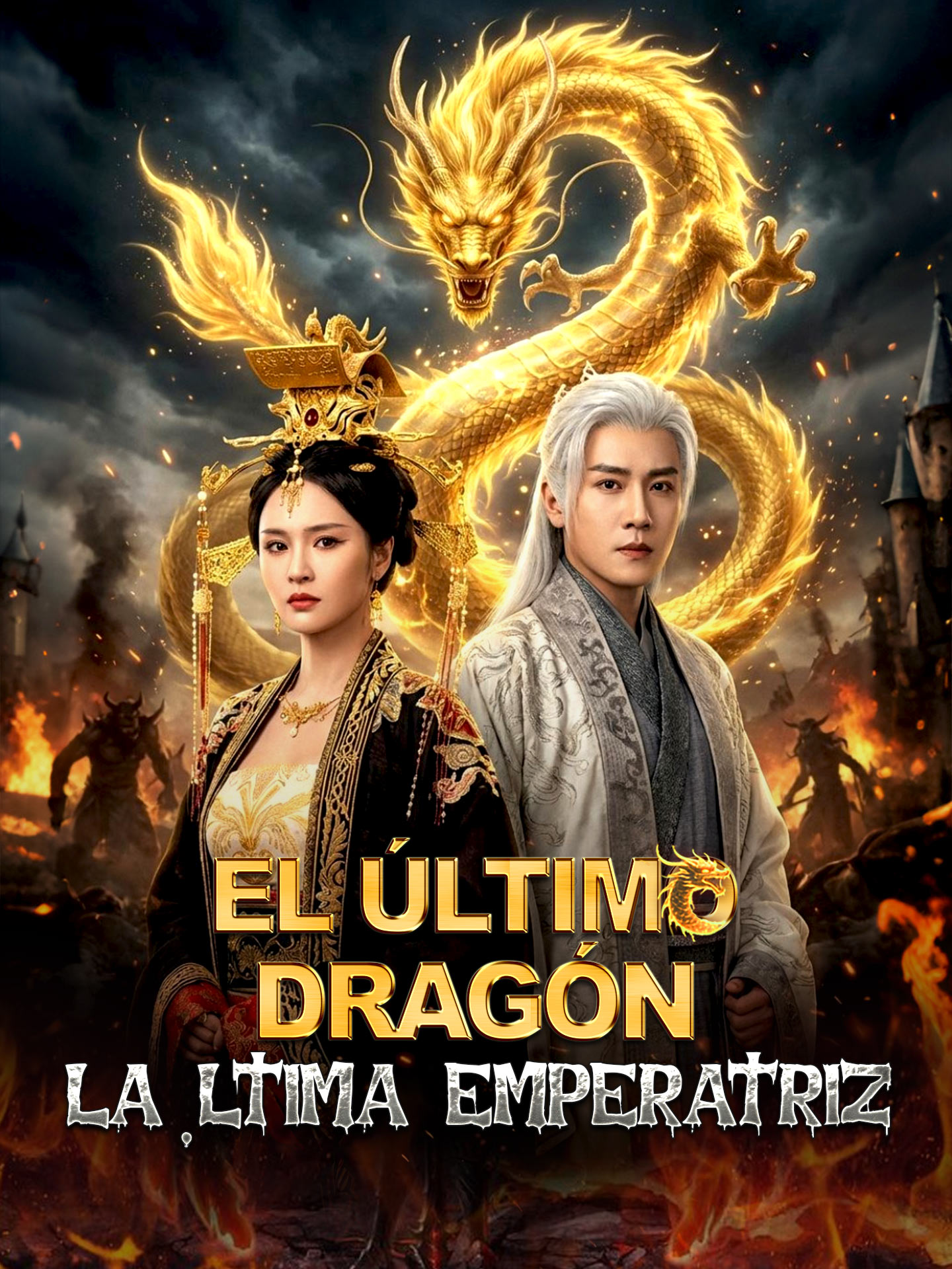 El último dragón, la última emperatriz short drama poster