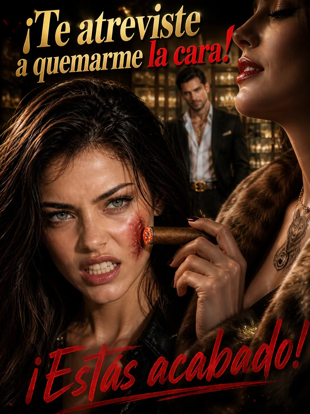 ¡Te atreviste a quemarme la cara! ¡Estás acabado! short drama poster