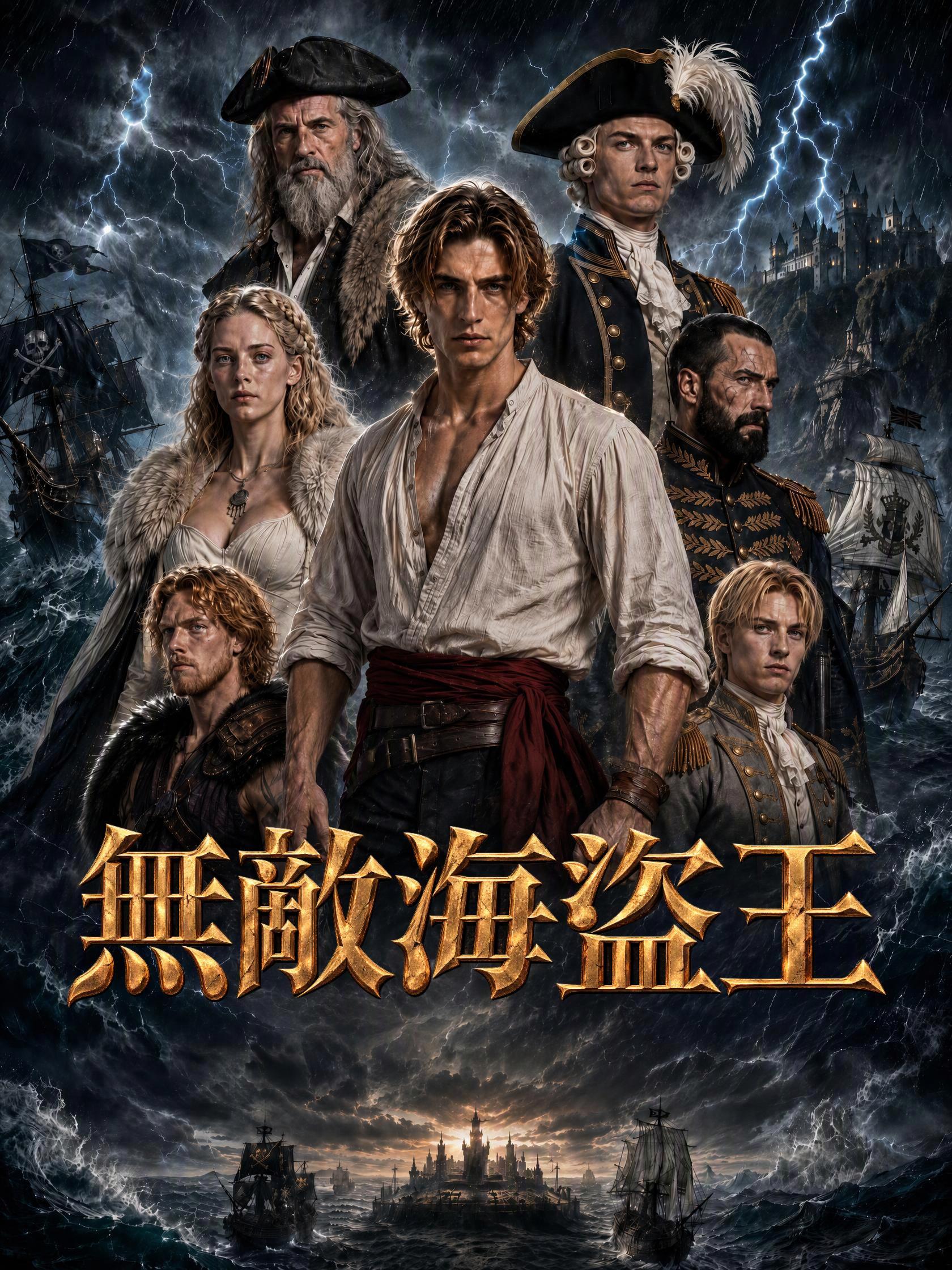 無敵海盜王 short drama poster