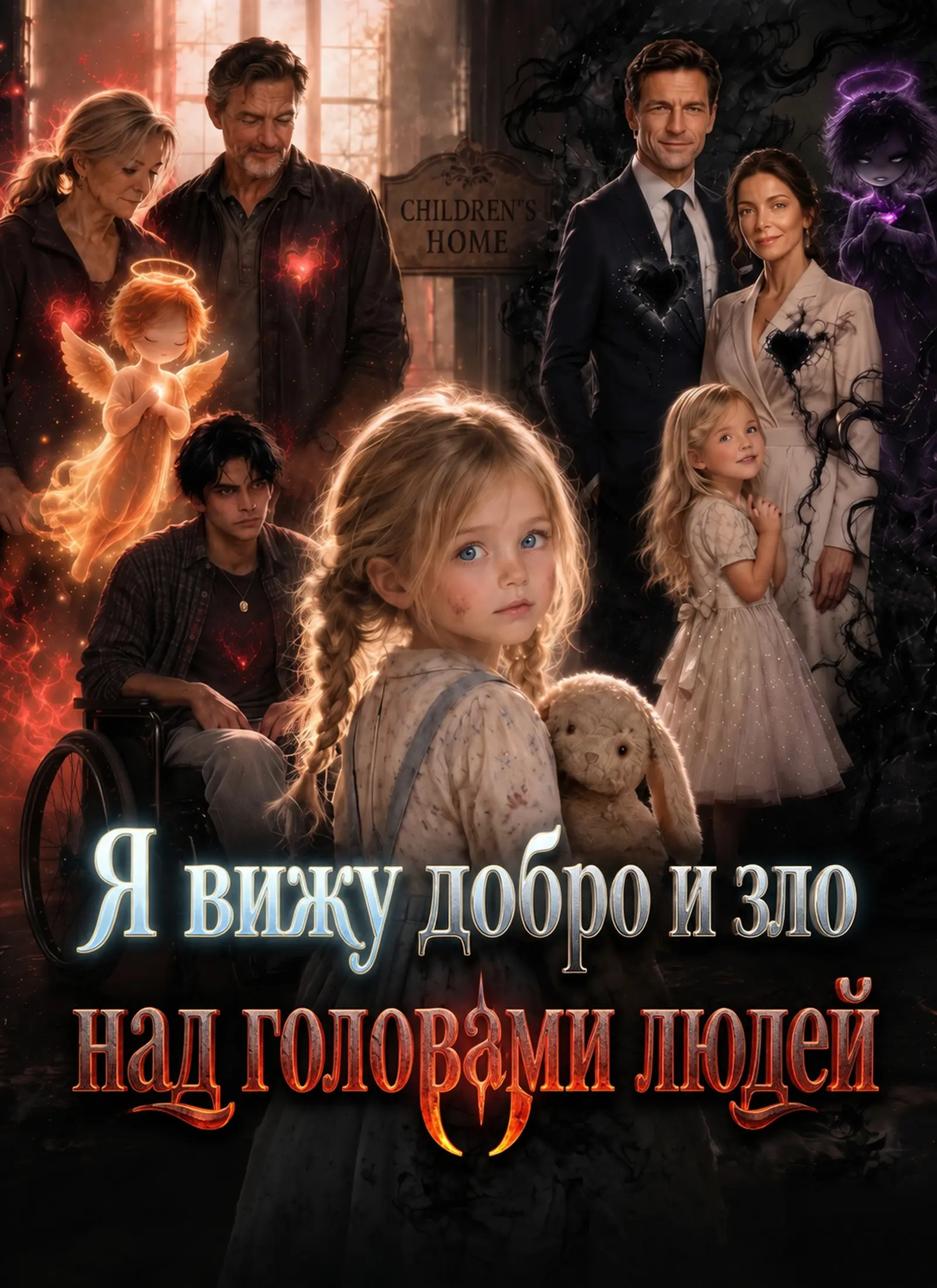 Я вижу добро и зло над головами людей short drama poster