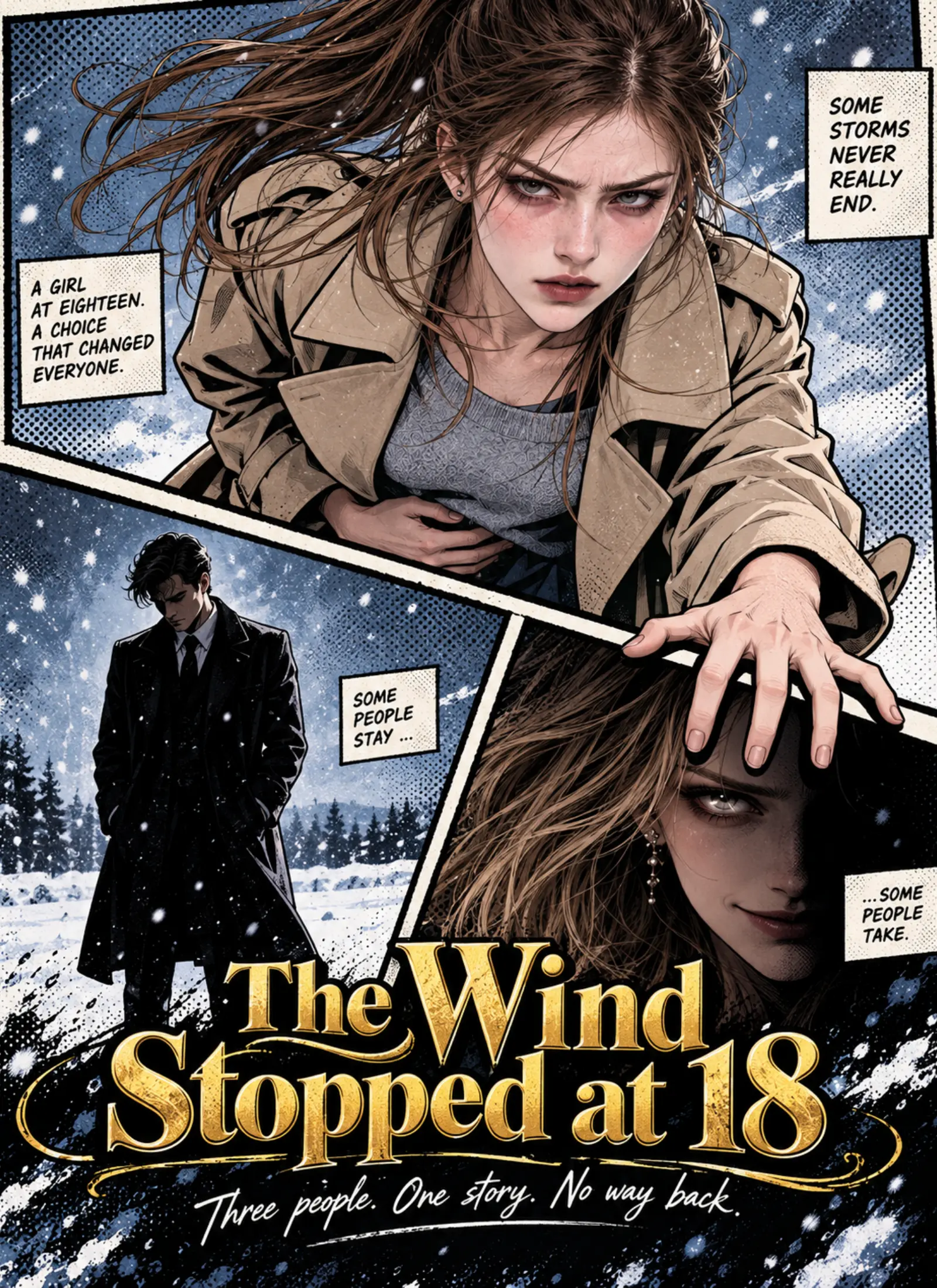 The wind Stopped at 18 short drama poster