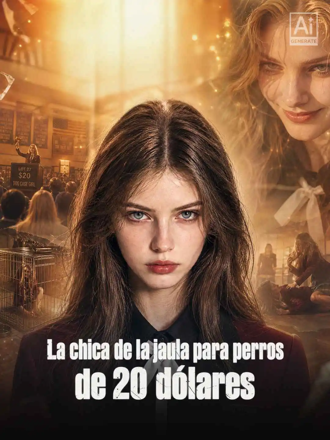 La chica de la jaula para perros de 20 dólares short drama poster