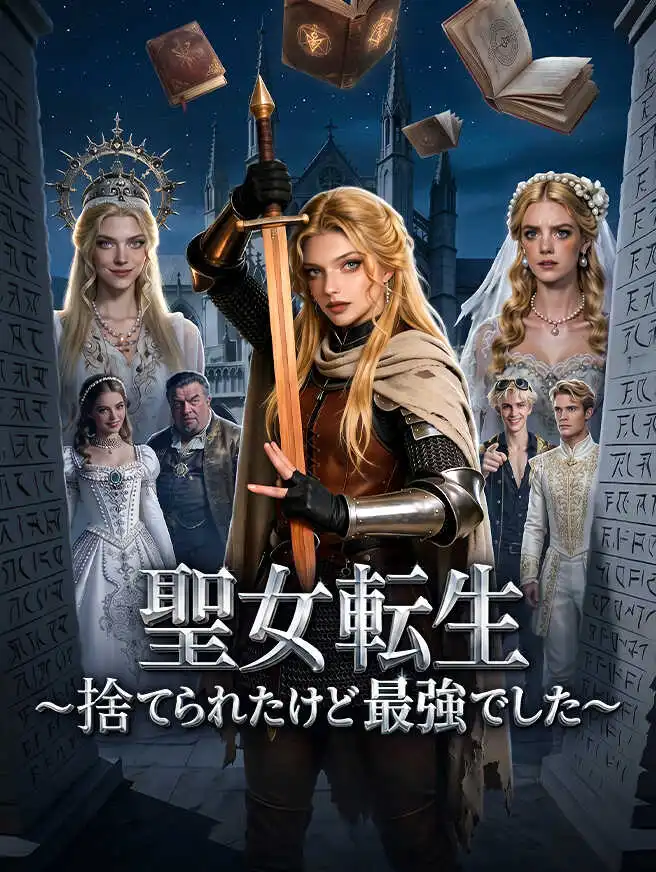 聖女転生〜捨てられたけど最強でした〜 short drama poster