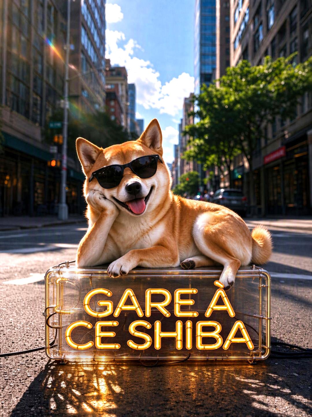 GARE À CE SHIBA short drama poster