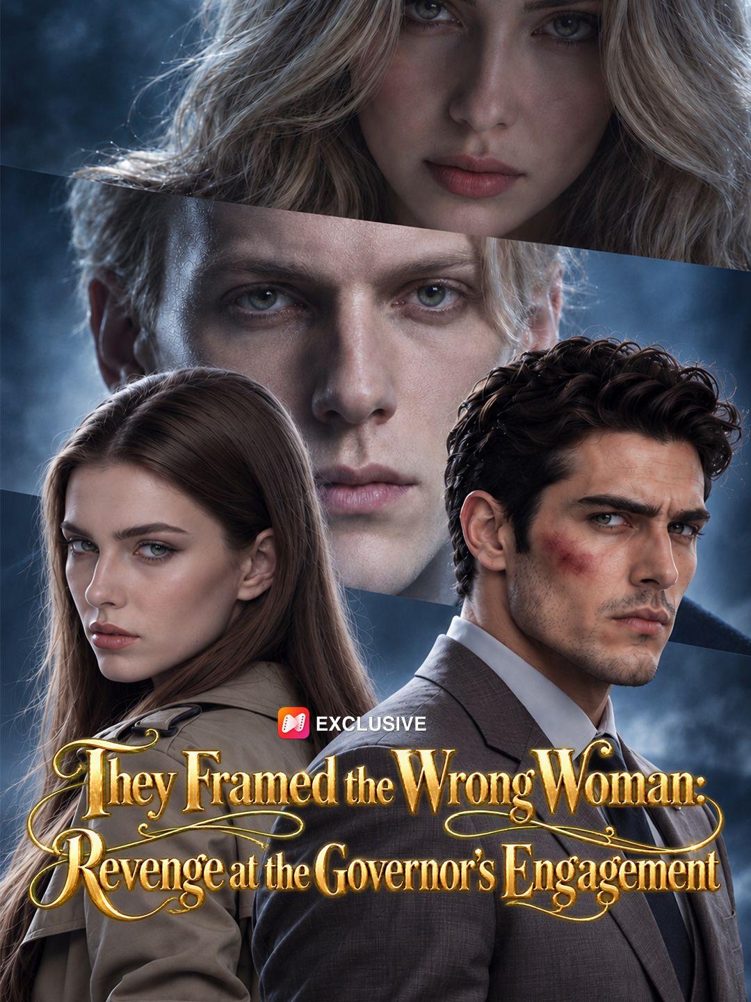 They Framed the Wrong Woman：Revenge at the Governor's Engagement short drama poster