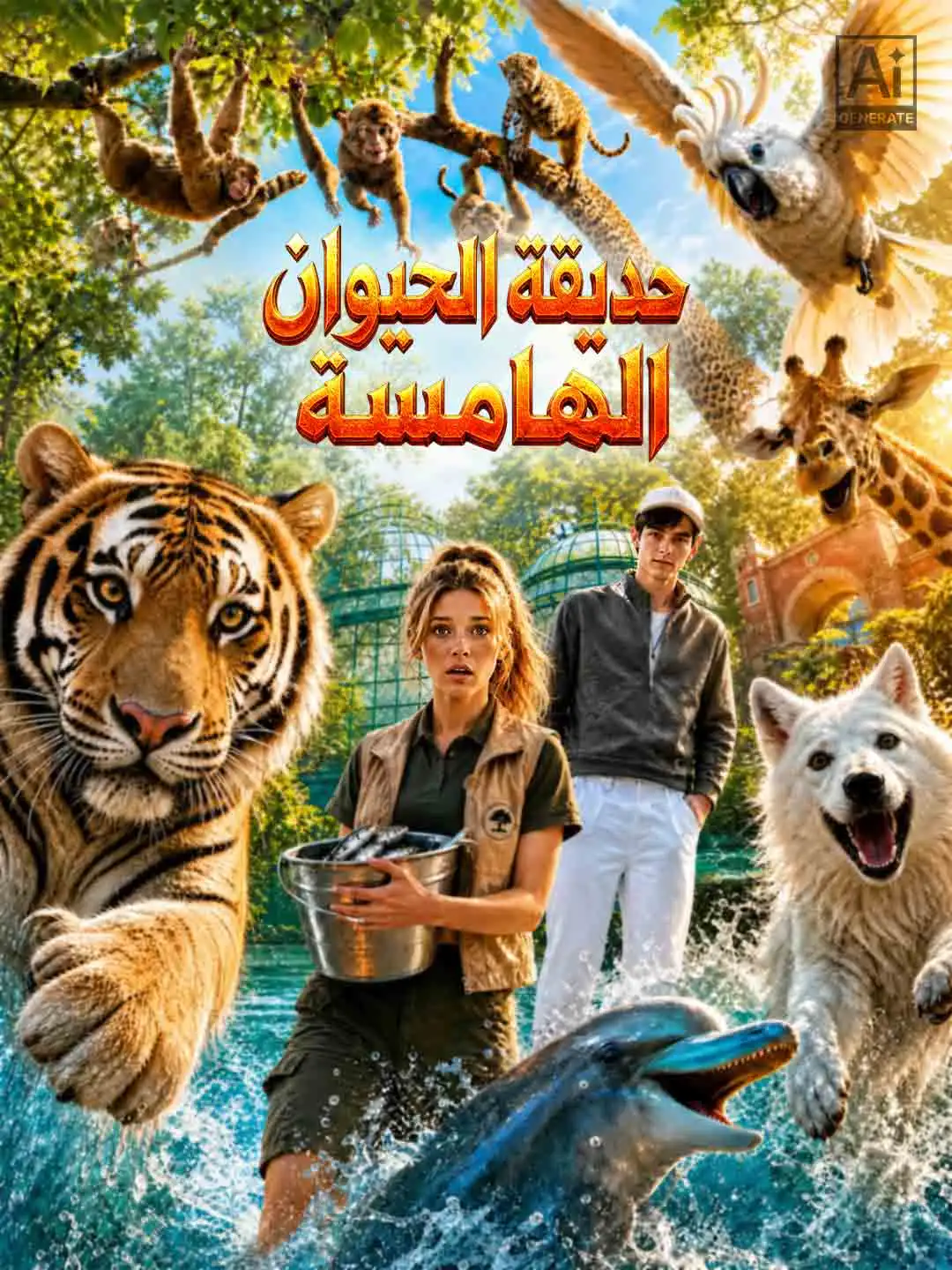 حديقة الحيوان الهامسة short drama poster