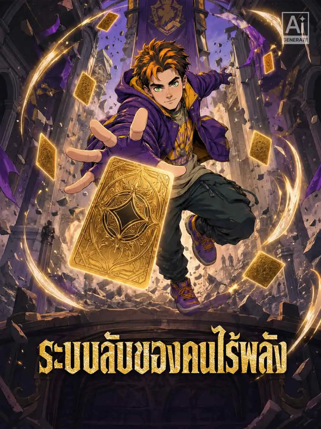 ระบบลับของคนไร้พลัง short drama poster