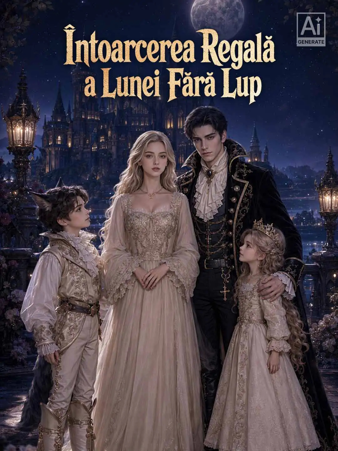Întoarcerea Regală a Lunei Fără-Lup short drama poster