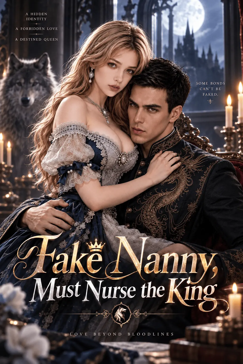 Fake Nanny, Must Nurse the King short drama poster