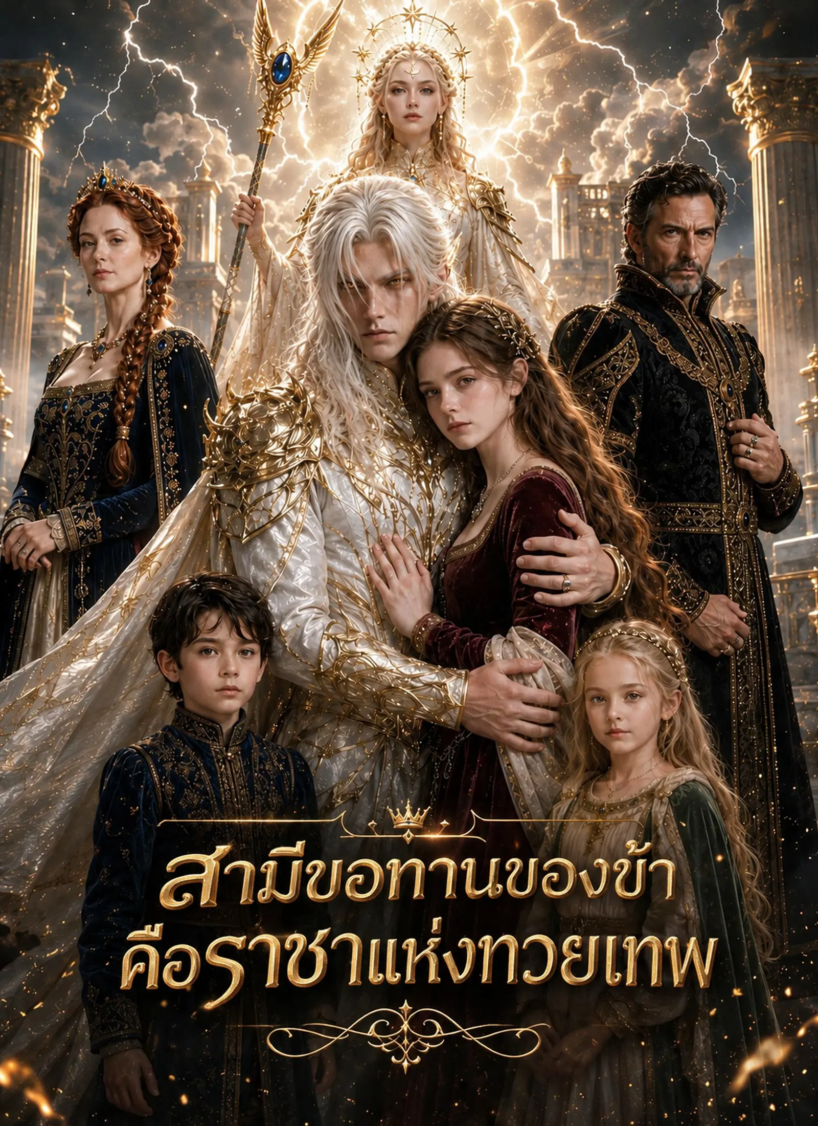 สามีขอทานของข้าคือราชาแห่งทวยเทพ short drama poster