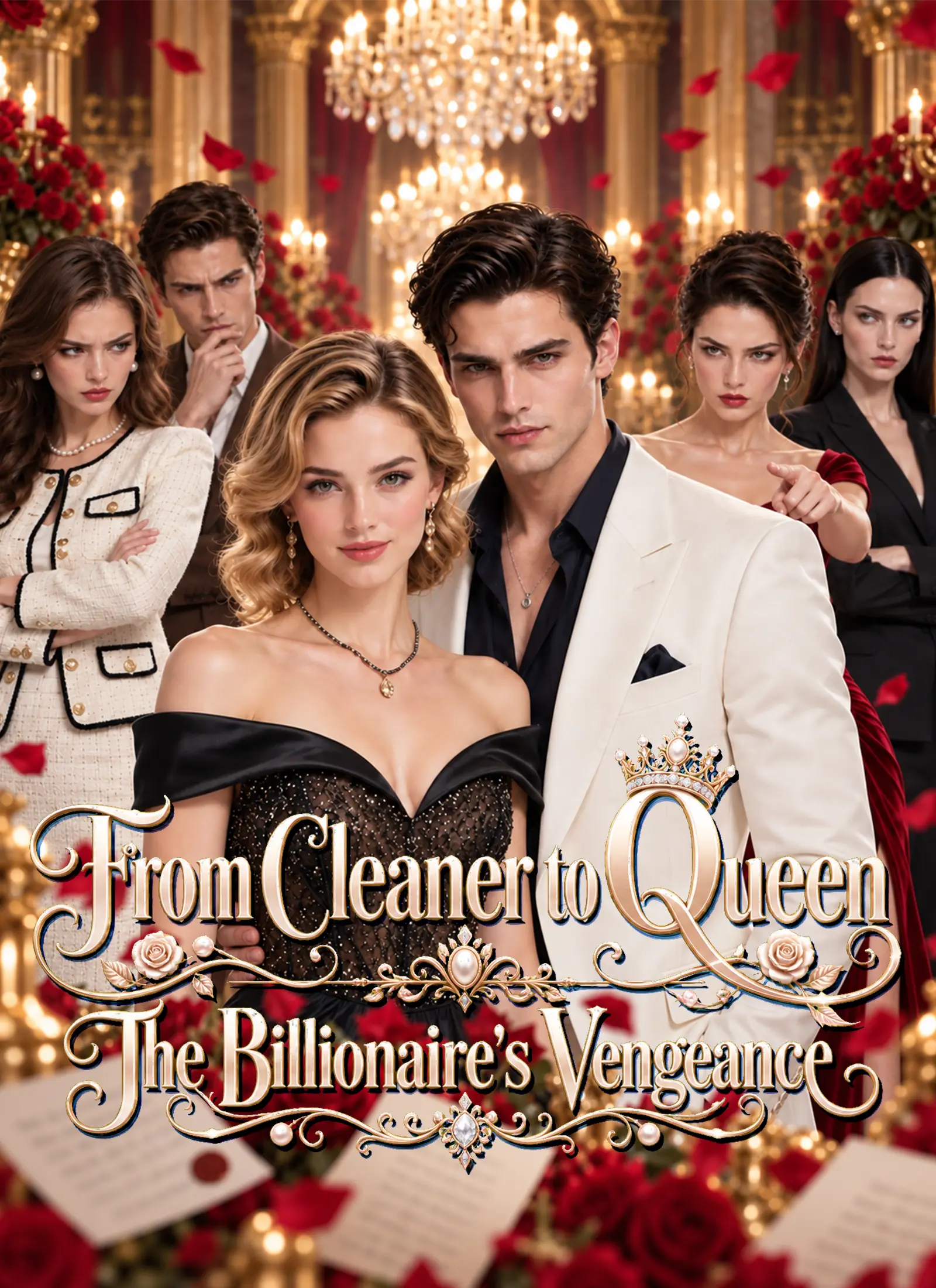From Cleaner to Queen: The Billionaire's Vengeance short drama poster