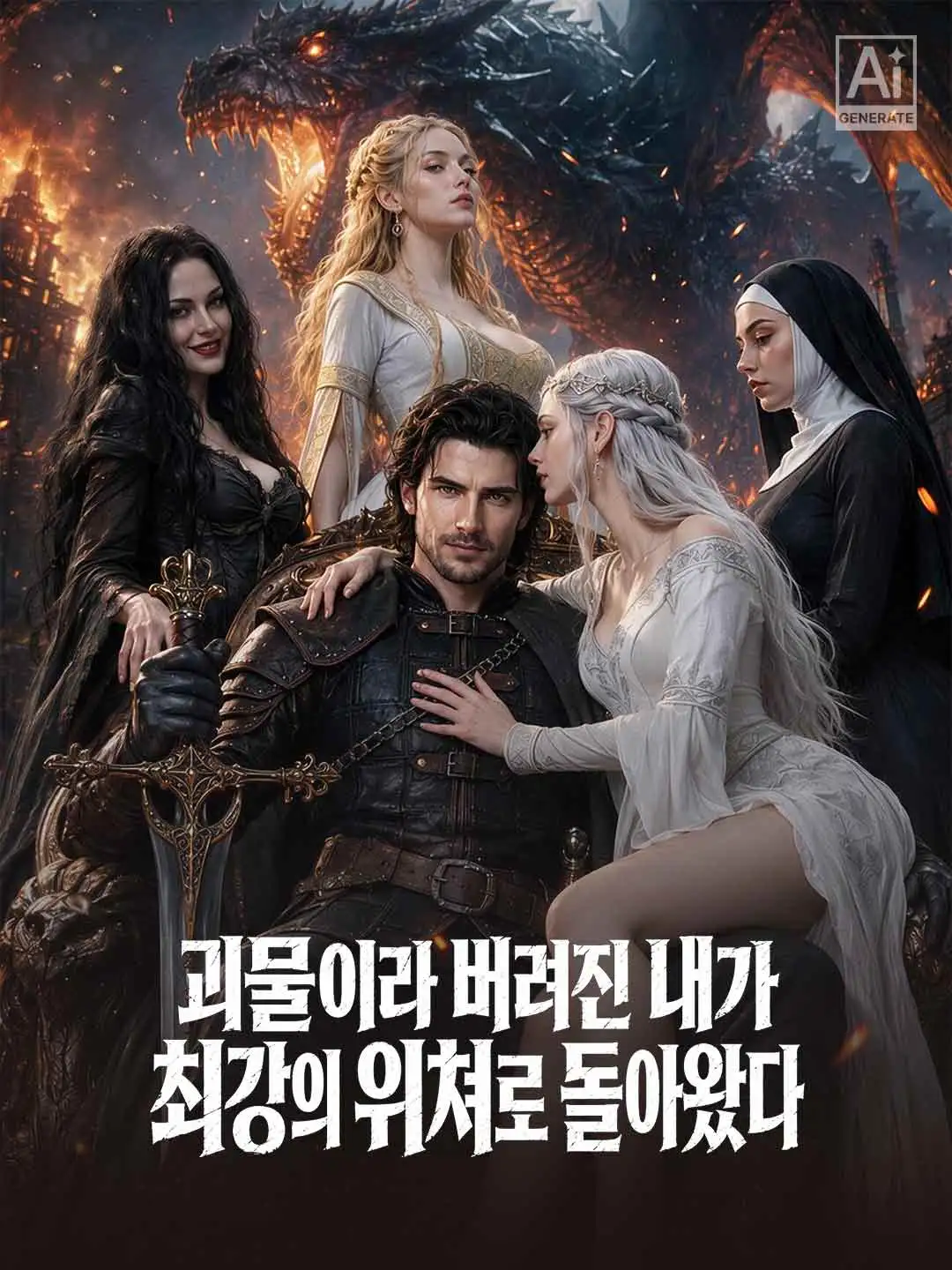 괴물이라 버려진 내가 최강의 위쳐로 돌아왔다 short drama poster