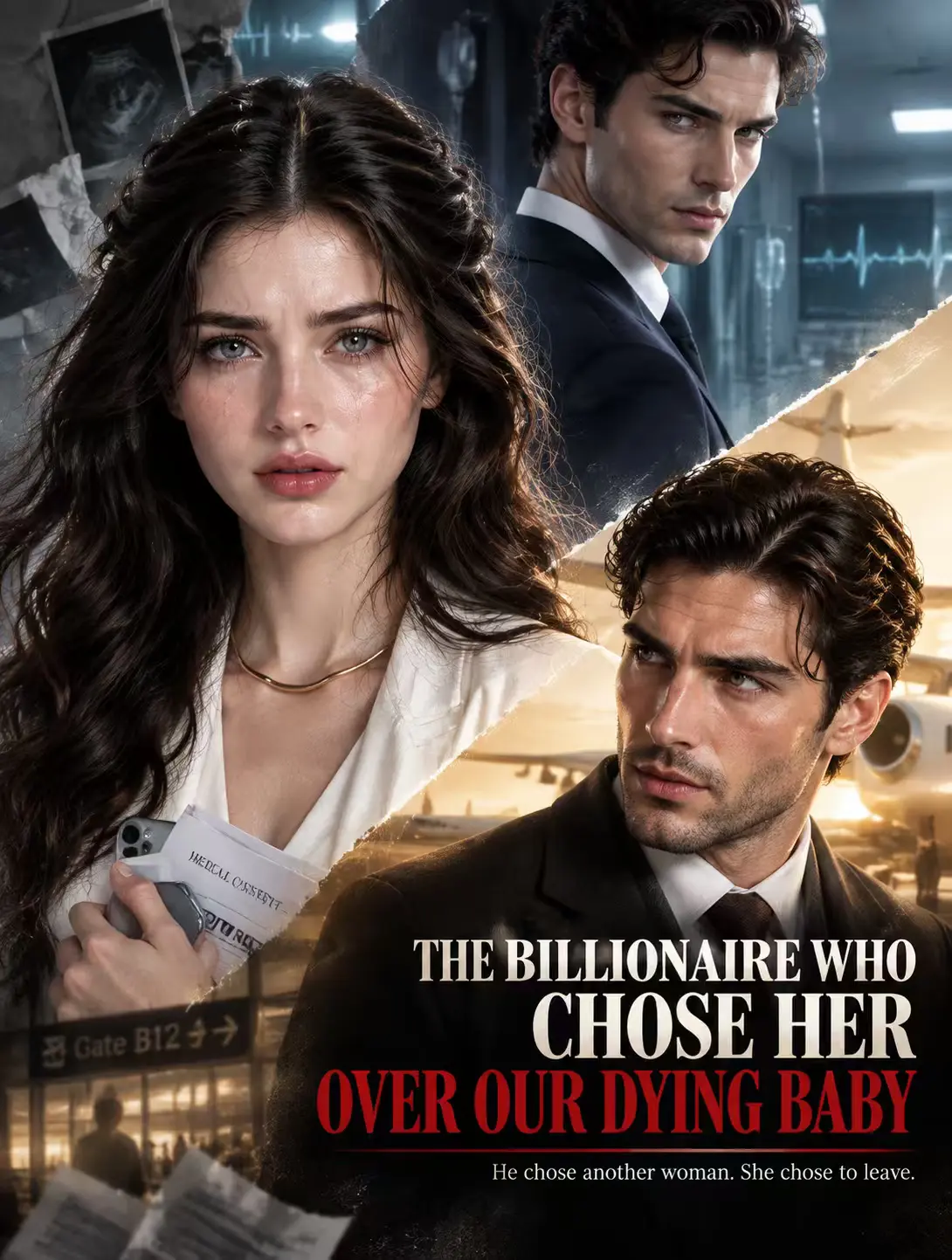 The billionaire who chose her over our dying baby short drama poster