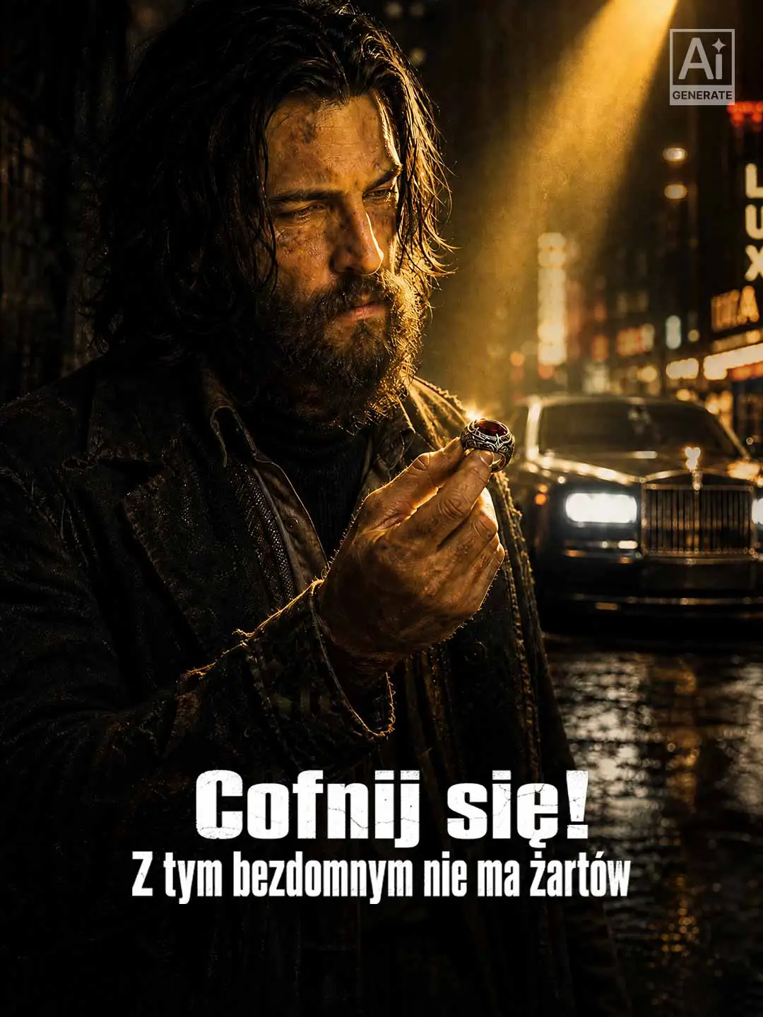 Cofnij się! Z tym bezdomnym nie ma żartów short drama poster