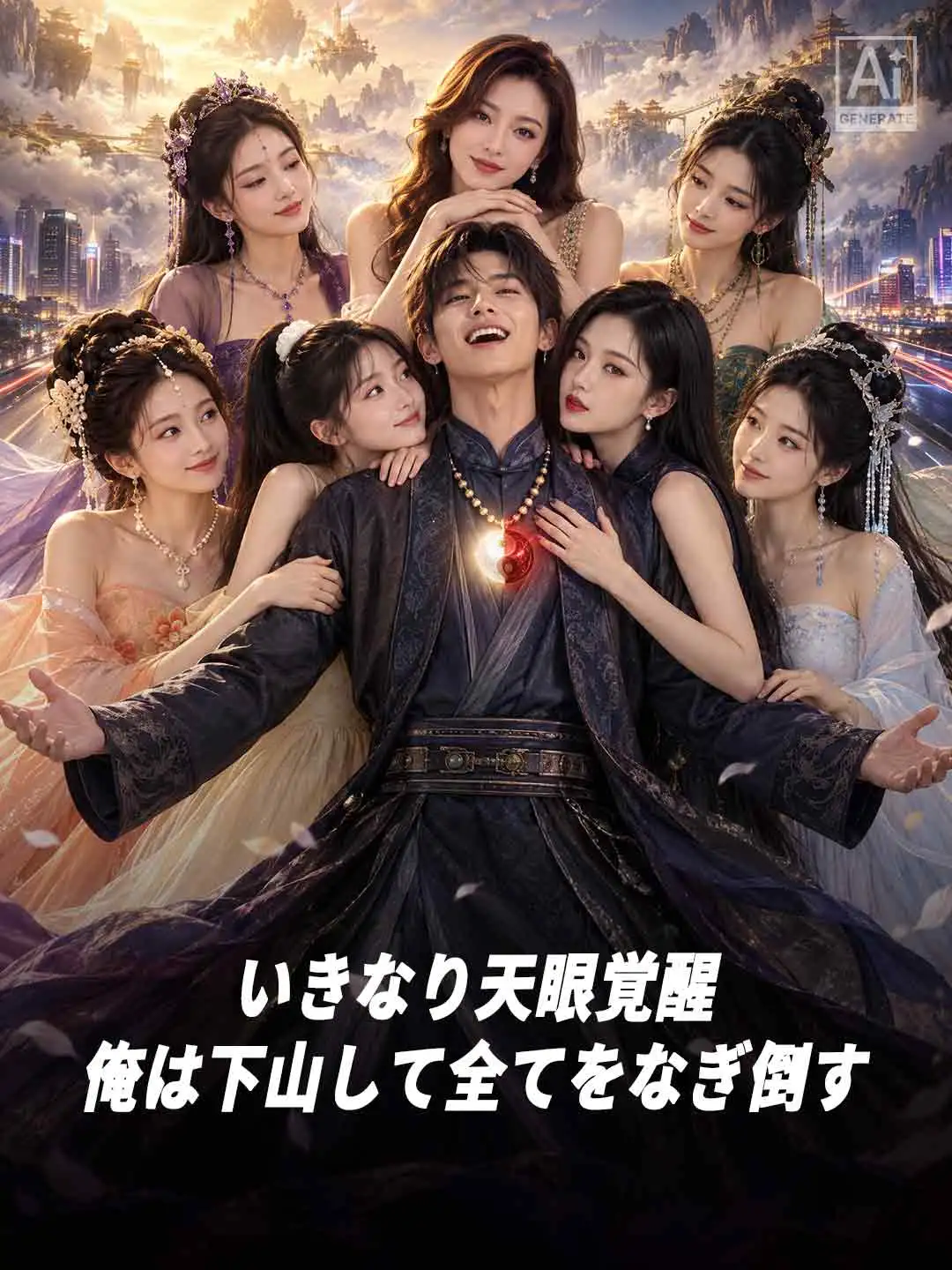 いきなり天眼覚醒 俺は下山して全てをなぎ倒す short drama poster